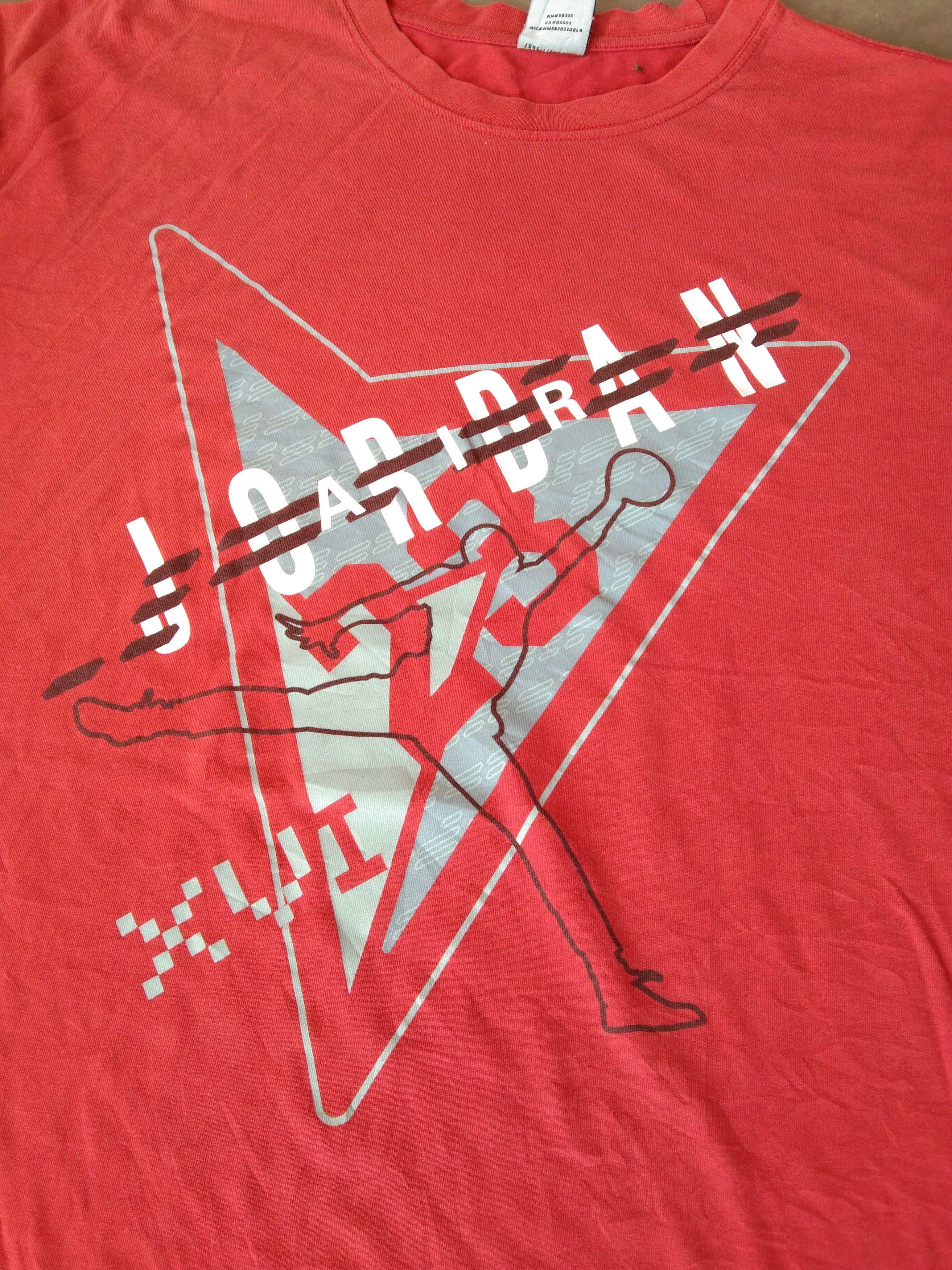 Jordan Brand × Nike × Vintage Y2k Air Jordan Tee Size US L / EU 52-54 / 3 - 2 Thumbnail