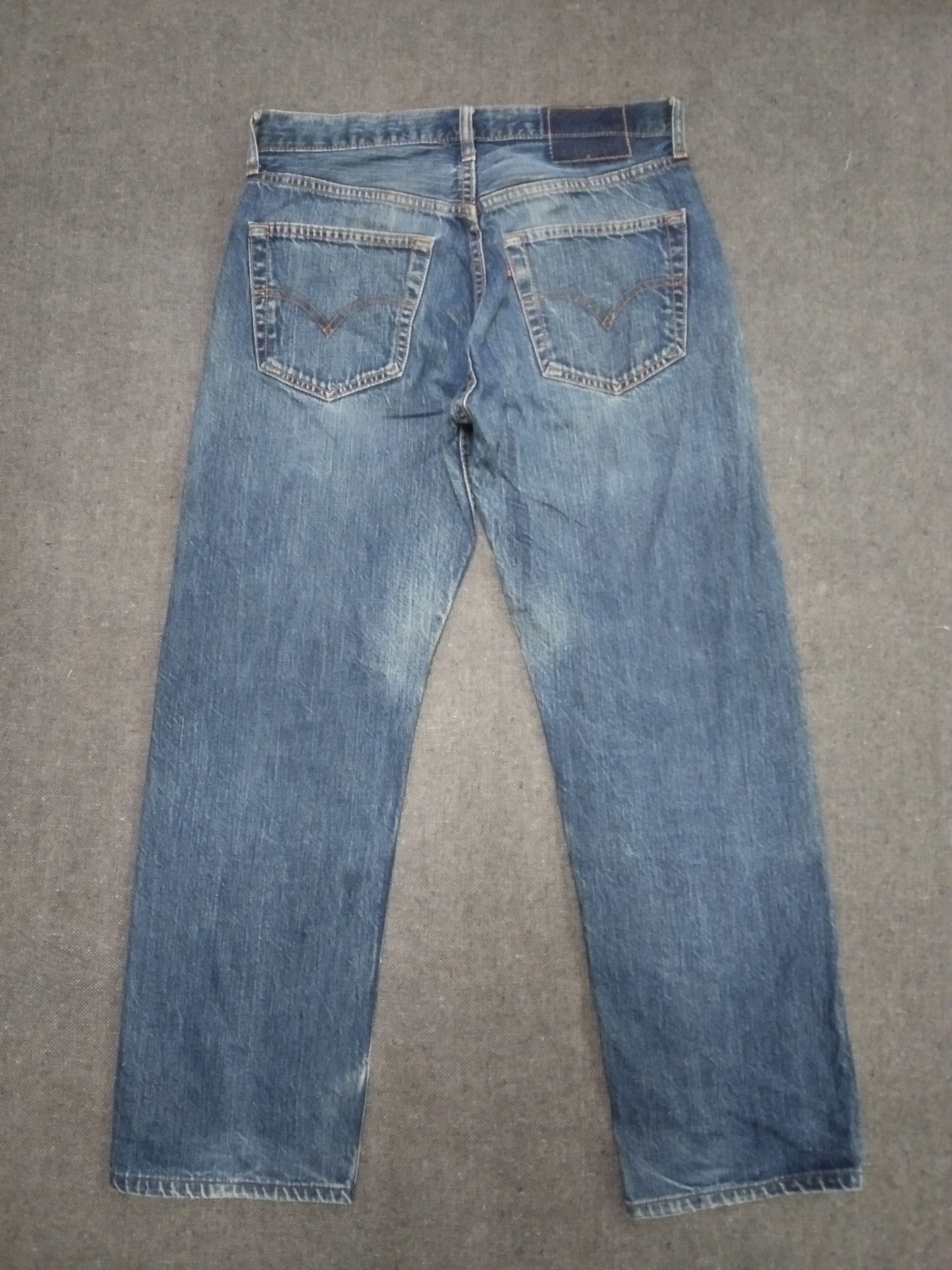 Levi's Vintage Levi's 501 Straight Leg Distressed Jeans 30x27 Size US 30 / EU 46 - 2 Thumbnail