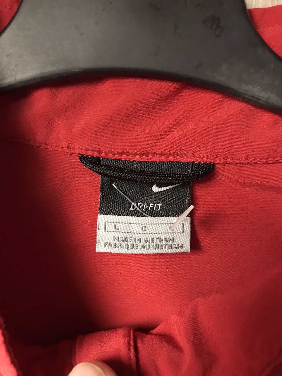 Nike × Vintage Vintage Nike small swoosh transformers light jacket Size US L / EU 52-54 / 3 - 9 Thumbnail