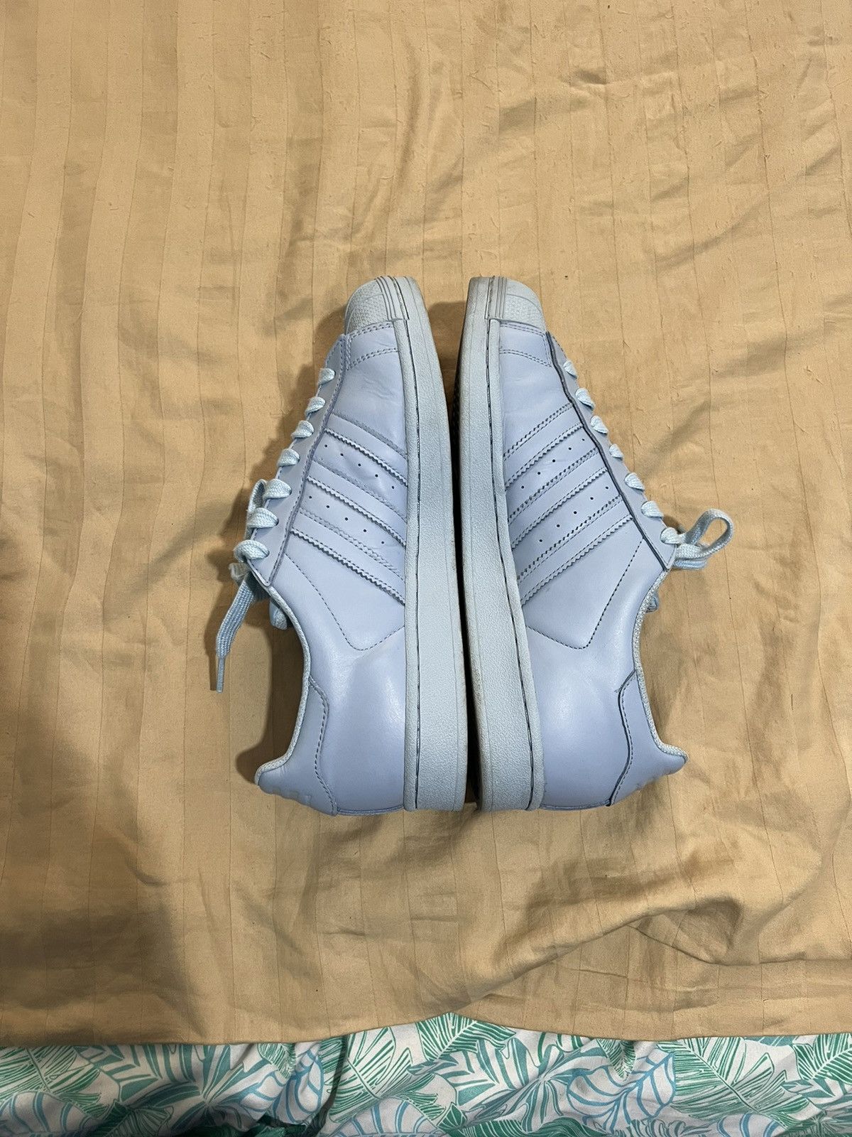 Adidas × Pharrell Superstar Supercolor Pack Clear Sky | Clear Sky | Clear Sky Size US 9.5 / EU 42-43 - 5 Thumbnail