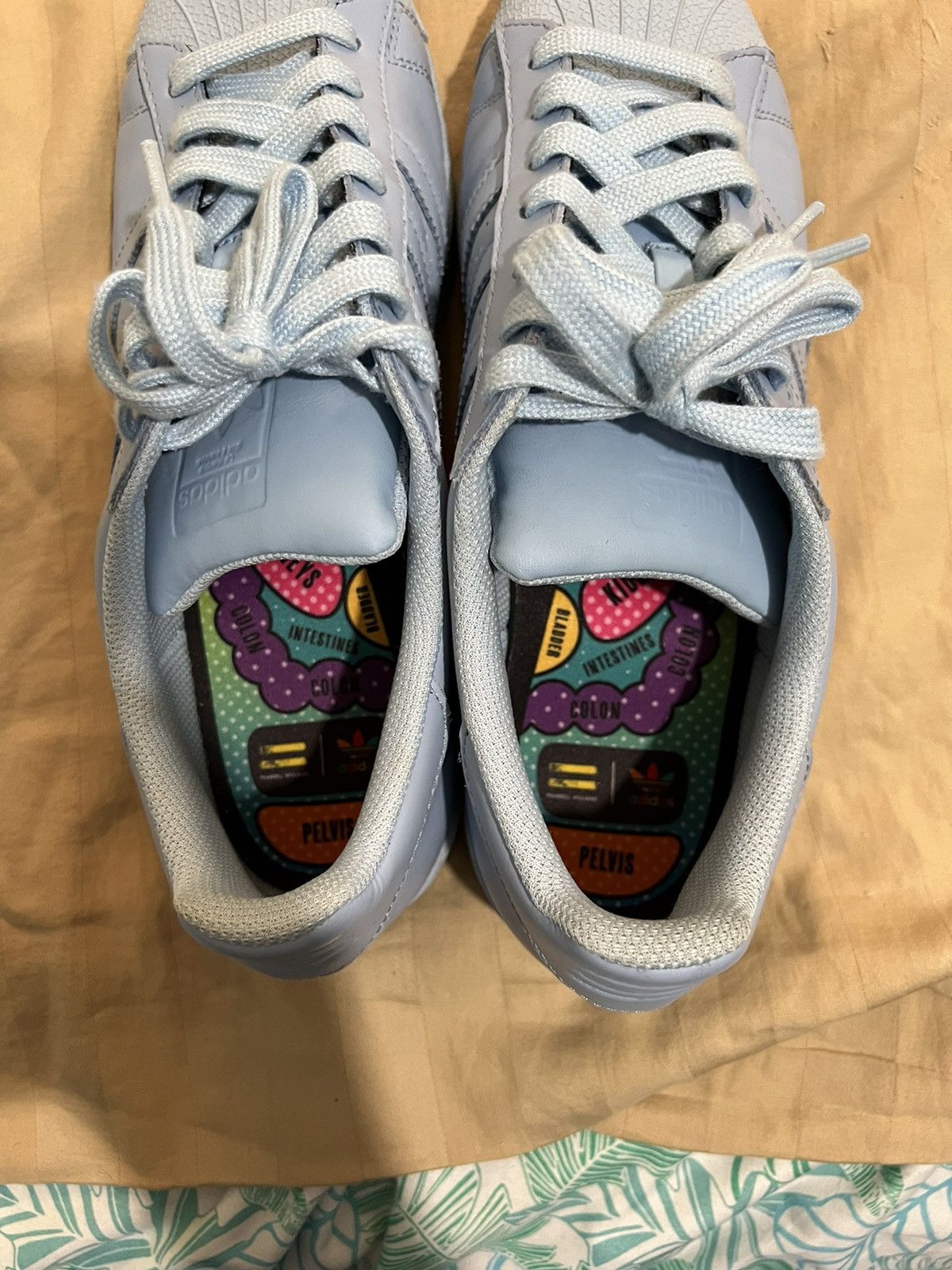 Adidas × Pharrell Superstar Supercolor Pack Clear Sky | Clear Sky | Clear Sky Size US 9.5 / EU 42-43 - 6 Thumbnail