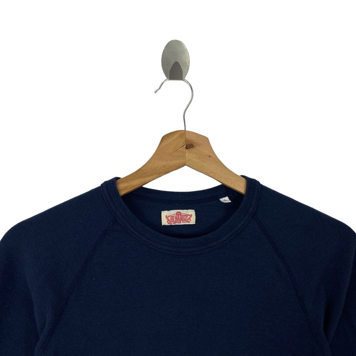 Japanese Brand HR MARKET WE Never Close Japanese Brand Indigo Blue Three Size XXS / US 00 / IT 34 - 2 Thumbnail