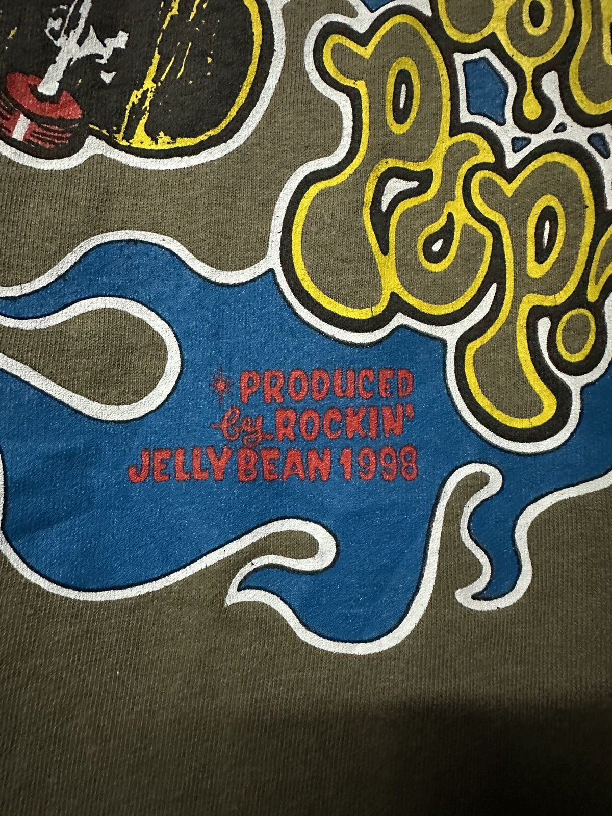 Hook-Ups × Vintage Vintage 90s Erosty Pop Rockin Jelly Bean Skateboard Faded T Size US L / EU 52-54 / 3 - 3 Thumbnail