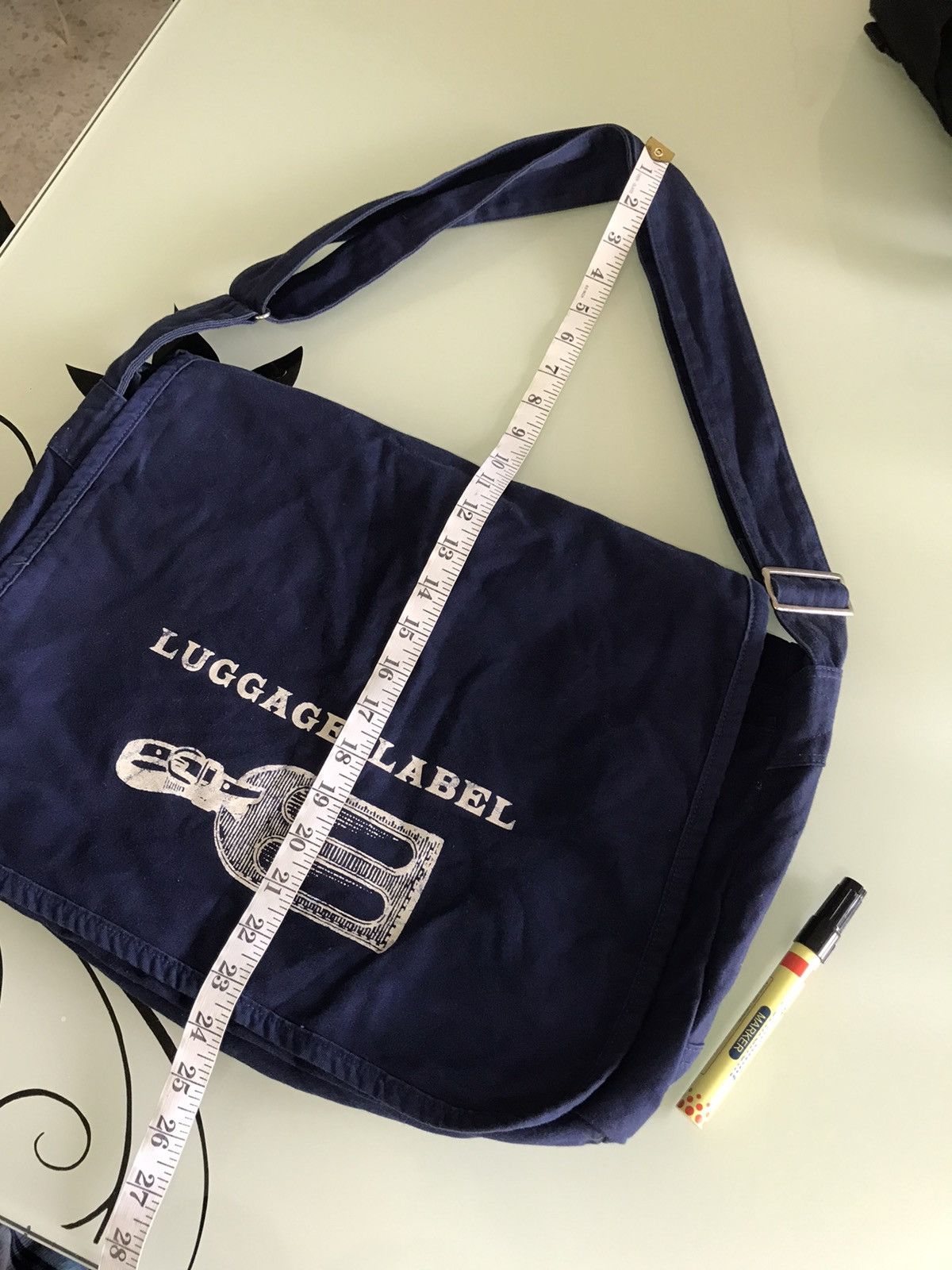 Japanese Brand Vintage Luggage Label by K.Yamaguchi Sample Sling Bag Size ONE SIZE - 18 Thumbnail