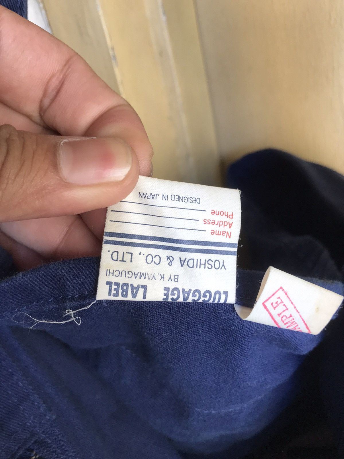 Japanese Brand Vintage Luggage Label by K.Yamaguchi Sample Sling Bag Size ONE SIZE - 13 Thumbnail