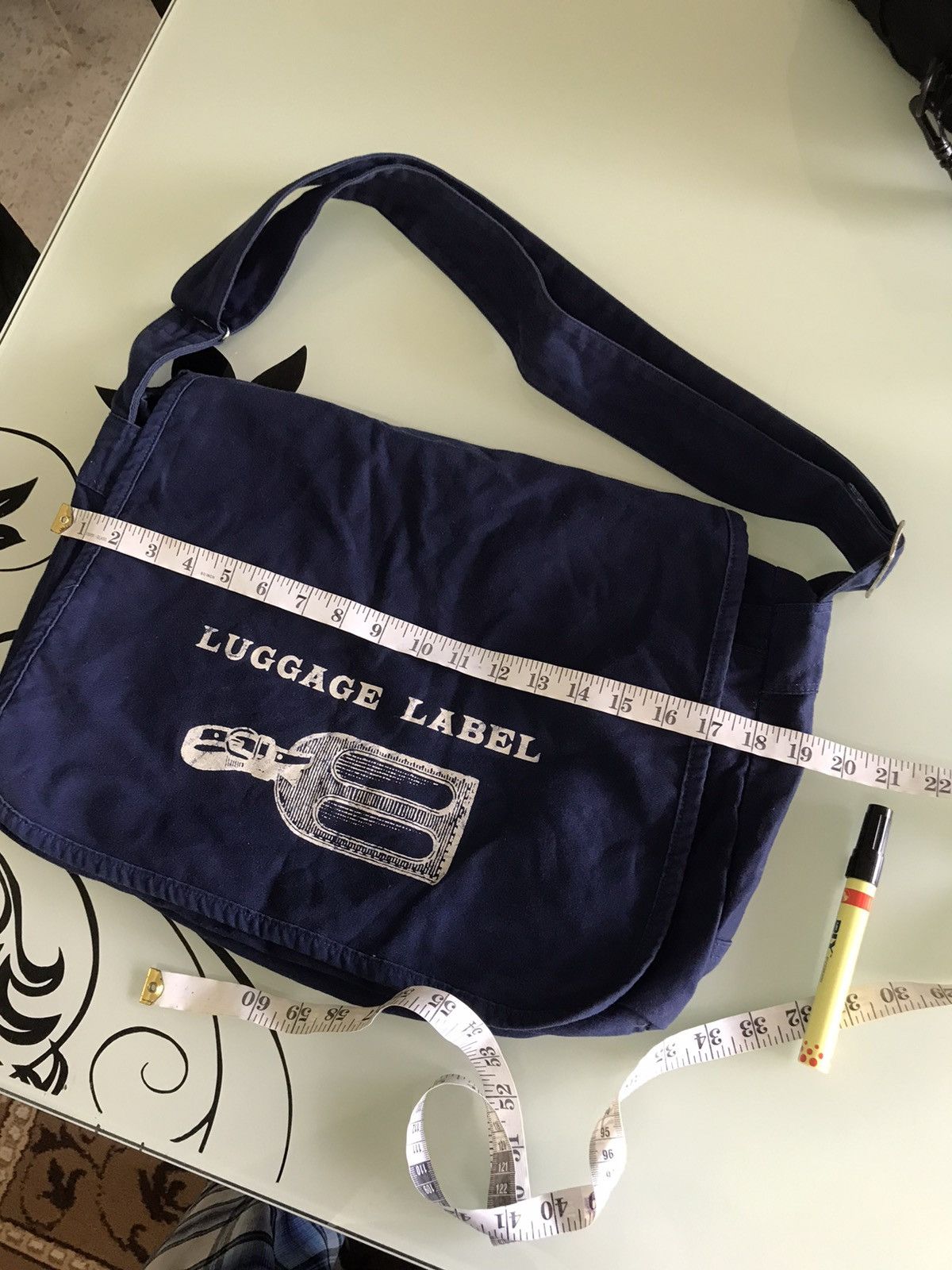 Japanese Brand Vintage Luggage Label by K.Yamaguchi Sample Sling Bag Size ONE SIZE - 16 Thumbnail