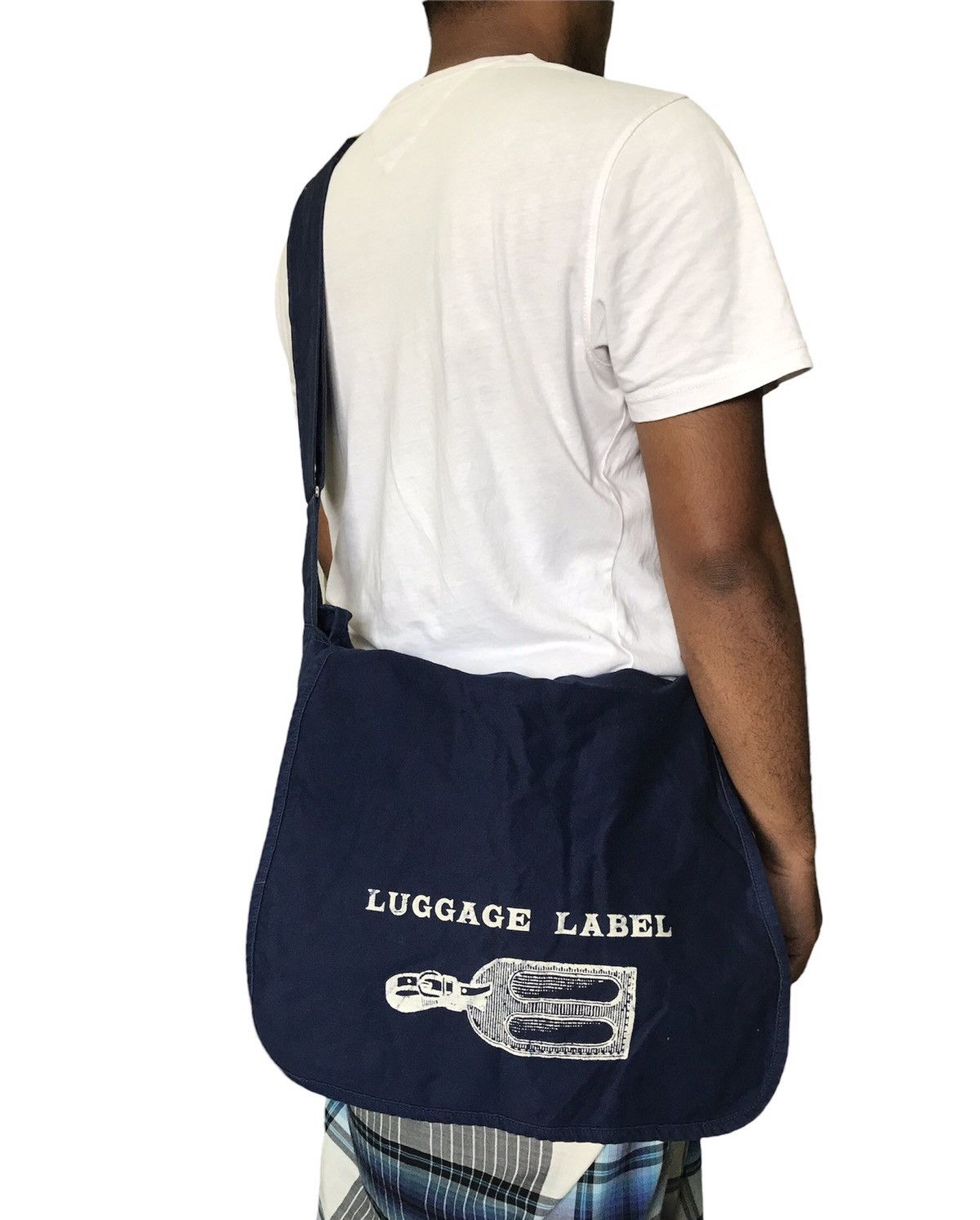 Japanese Brand Vintage Luggage Label by K.Yamaguchi Sample Sling Bag Size ONE SIZE - 3 Thumbnail