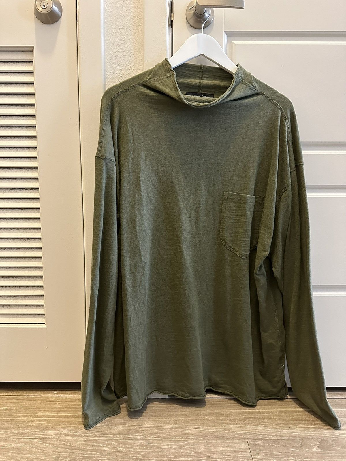 Rag & Bone × Streetwear Rag & Bone Kirby Funnel Neck Shirt | Grailed