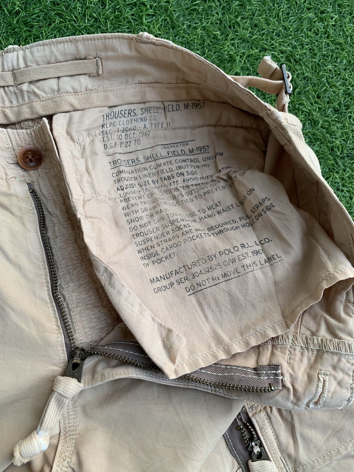 Polo Ralph Lauren Polo Ralph Lauren Trousers Cargo Multiple Pocket Army Size US 30 / EU 46 - 17 Thumbnail