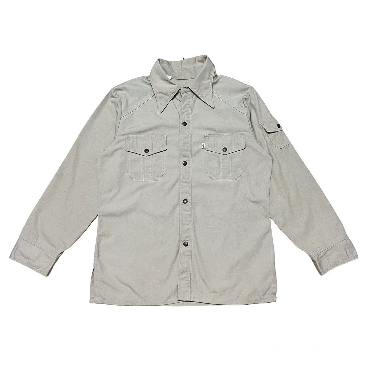 Levi's Vintage Levis Made in USA Button Up Shirt Size US L / EU 52-54 / 3 - 1 Thumbnail