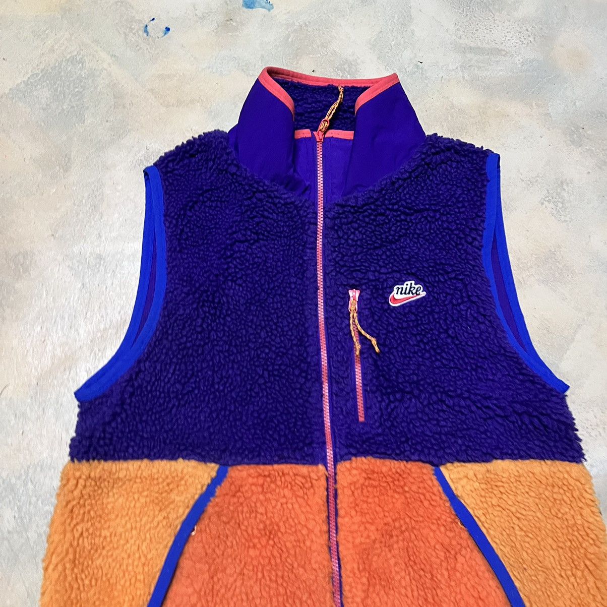 Nike Nike Fleece Vest Colour Block Size US M / EU 48-50 / 2 - 2 Thumbnail
