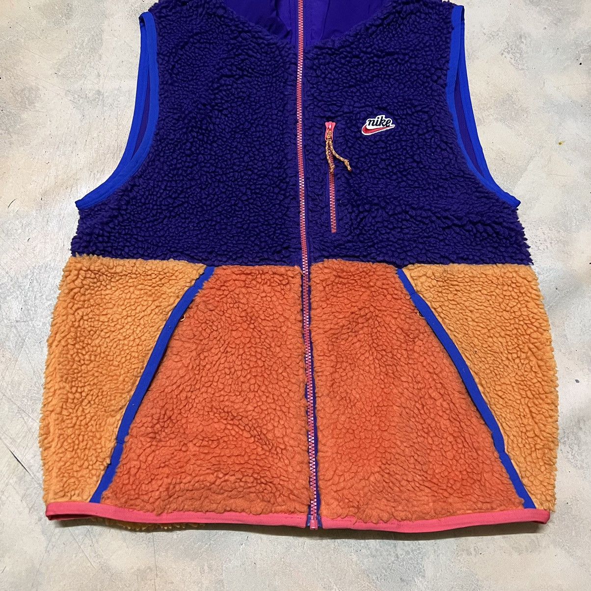 Nike Nike Fleece Vest Colour Block Size US M / EU 48-50 / 2 - 3 Thumbnail