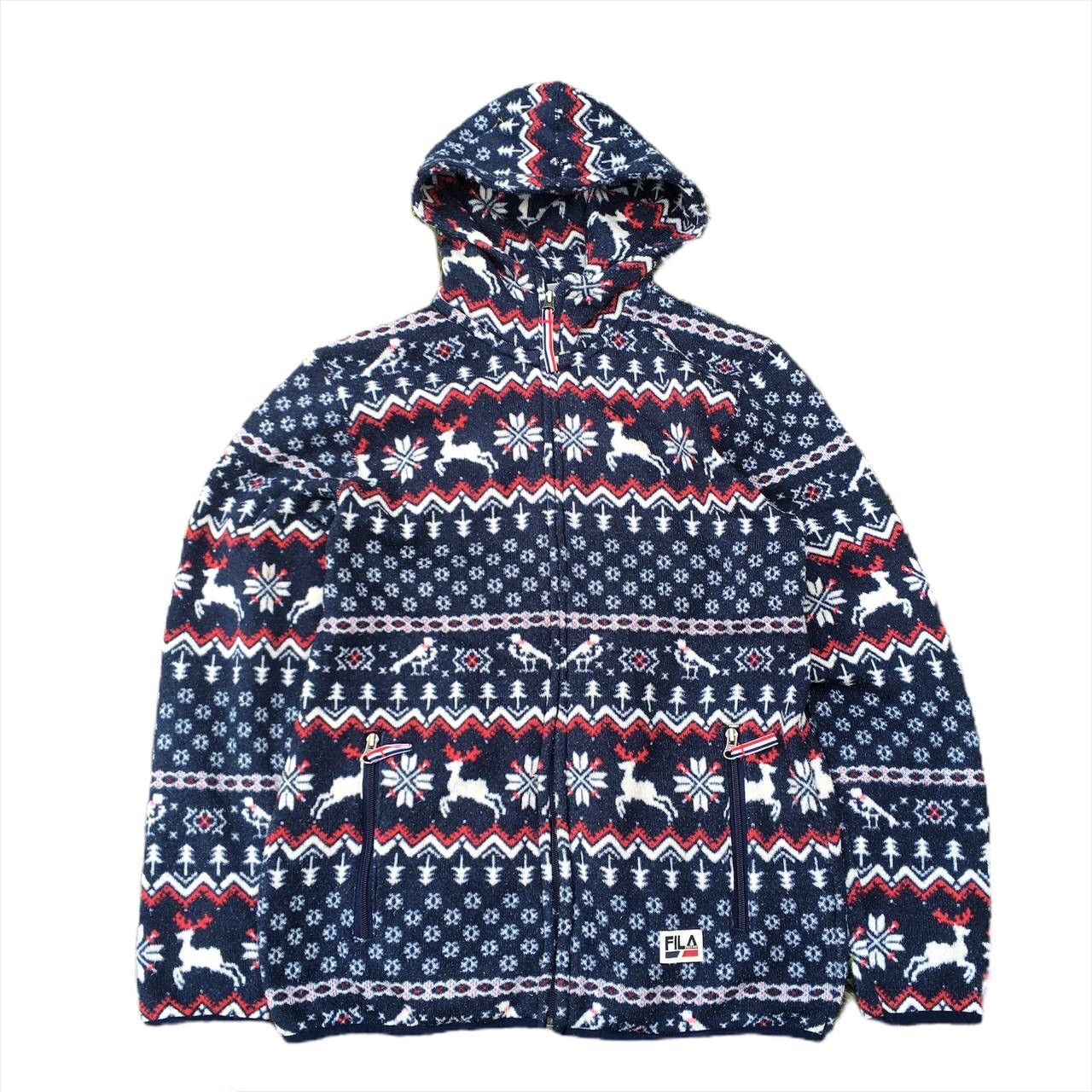 Vintage Fila Fleece Jacket Streetwear Style