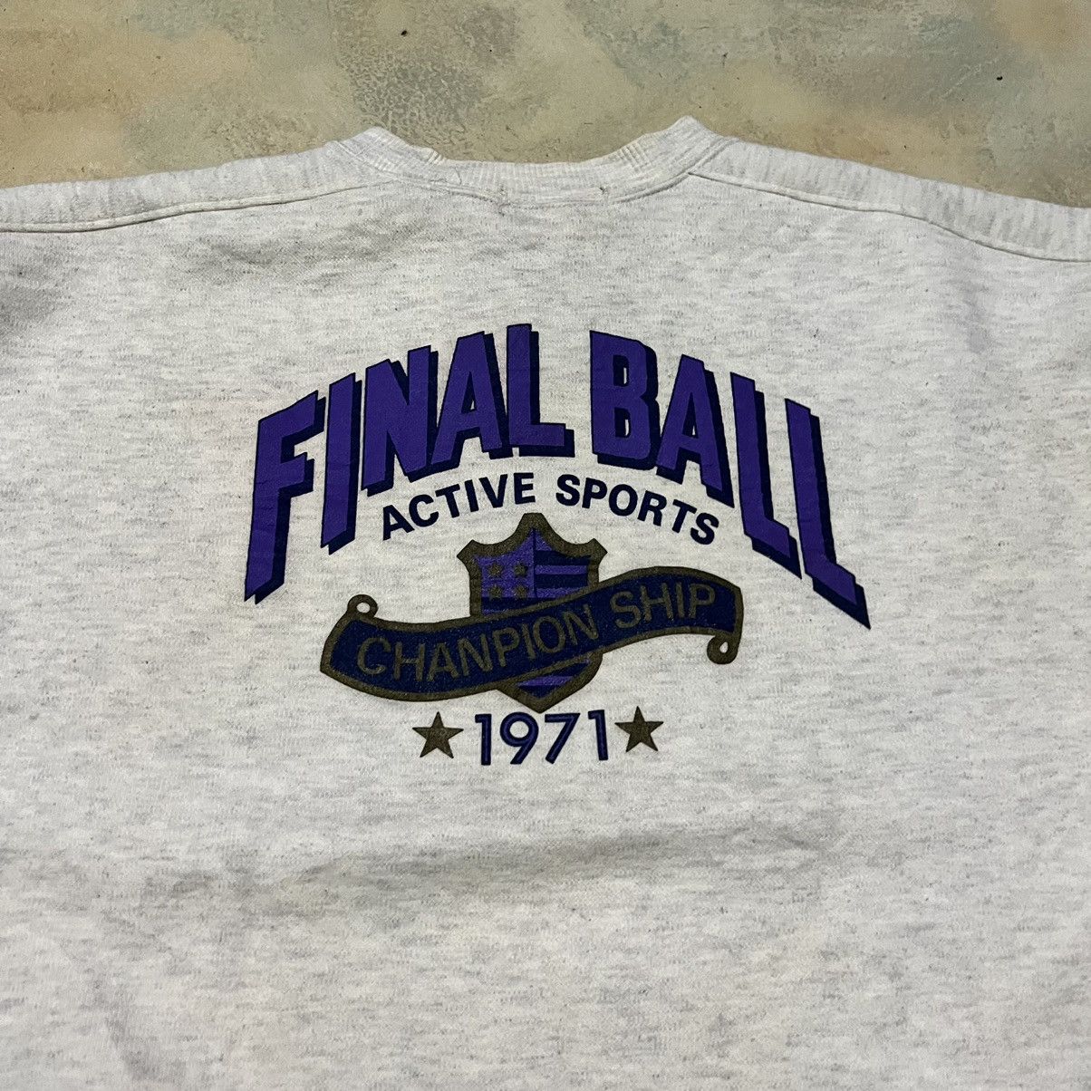 Other Vintage Final Ball Active Sport 1971 Sweatshirt Size US M / EU 48-50 / 2 - 3 Thumbnail