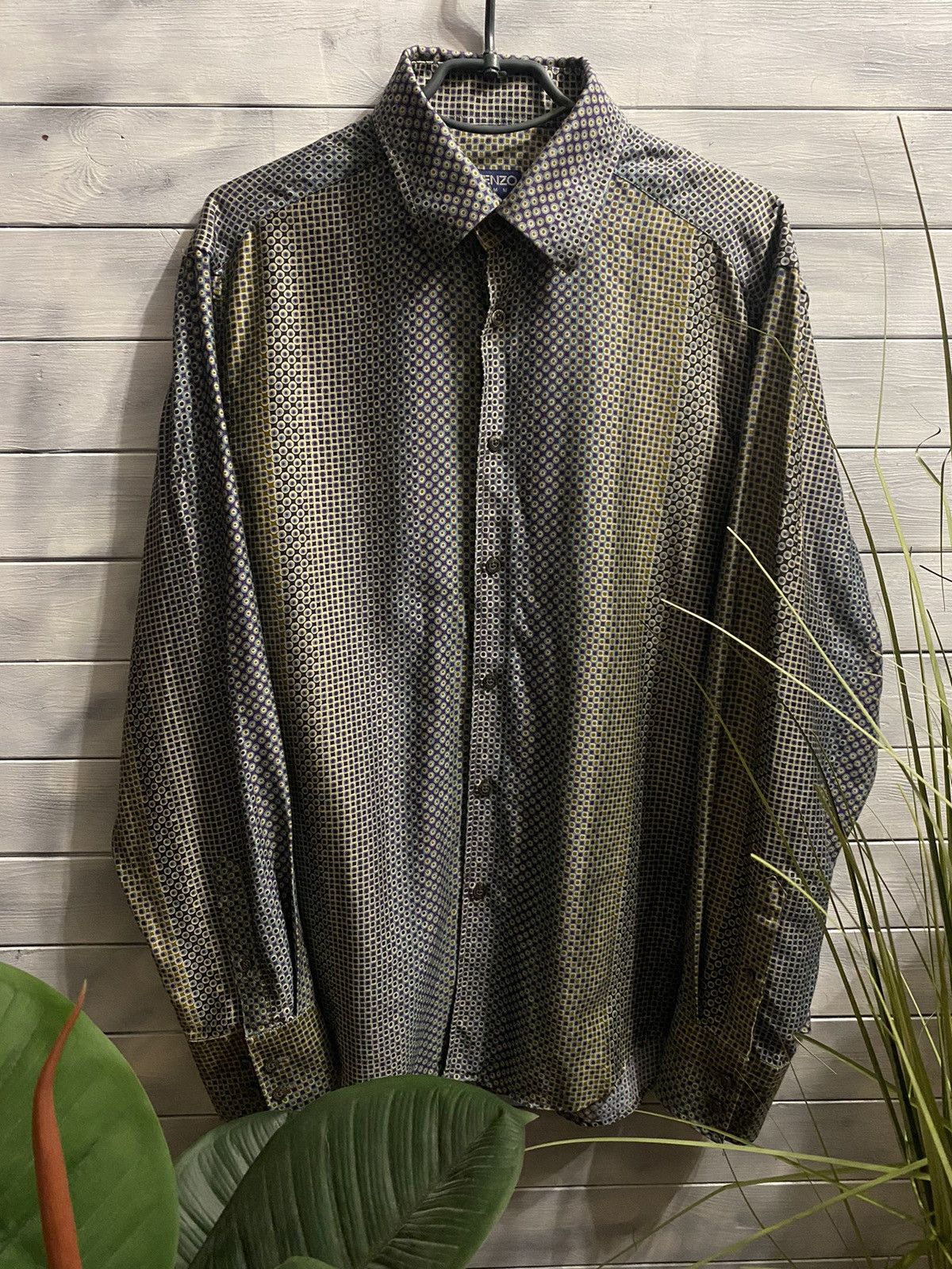 Kenzo Rare Luxury Shirt Kenzo Home Jungle Style. Size US S / EU 44-46 / 1 - 1 Thumbnail