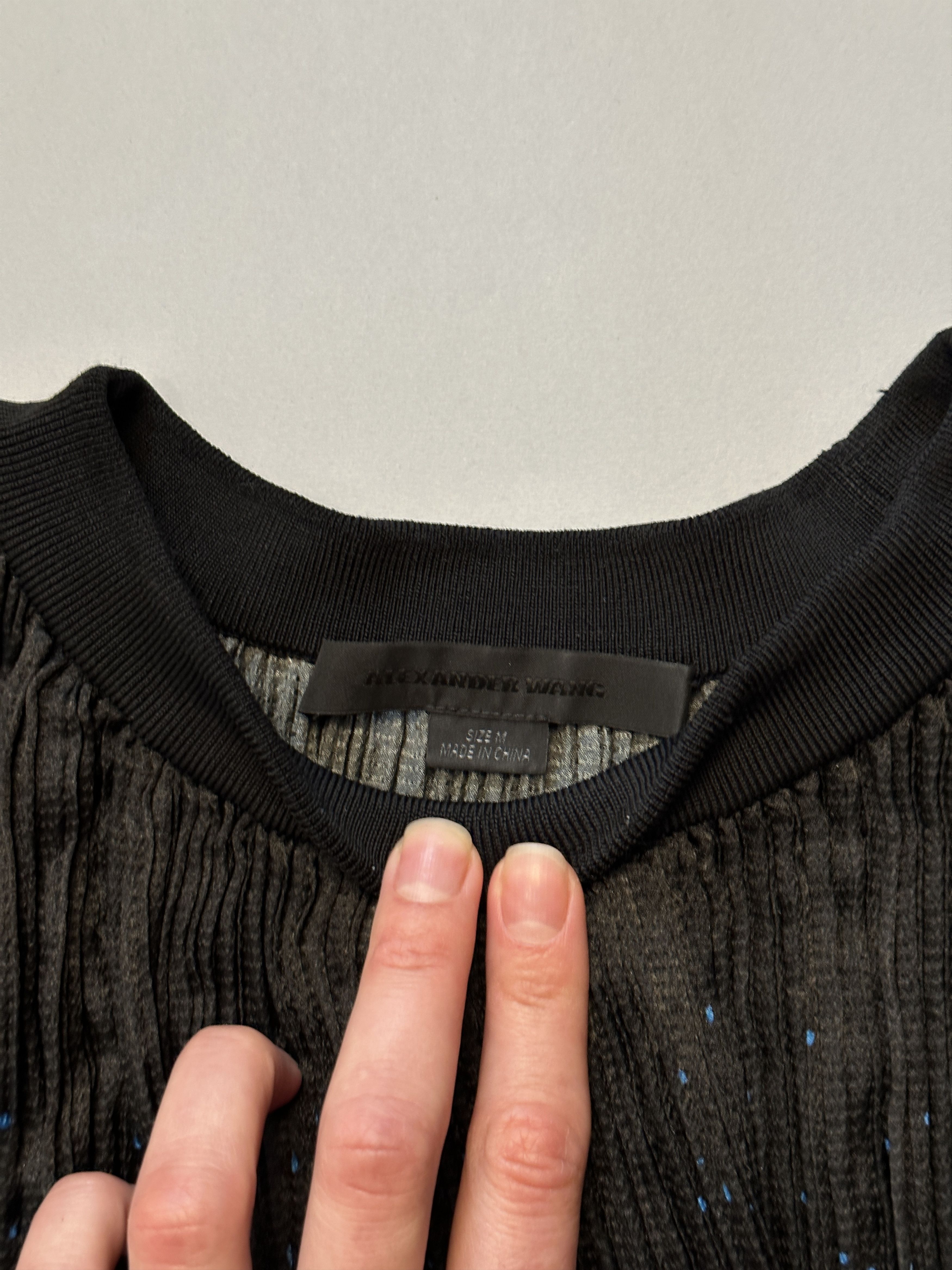 Alexander Wang Alexander Wang SS15 Plisse Pleated Top Size M / US 6-8 / IT 42-44 - 2 Thumbnail