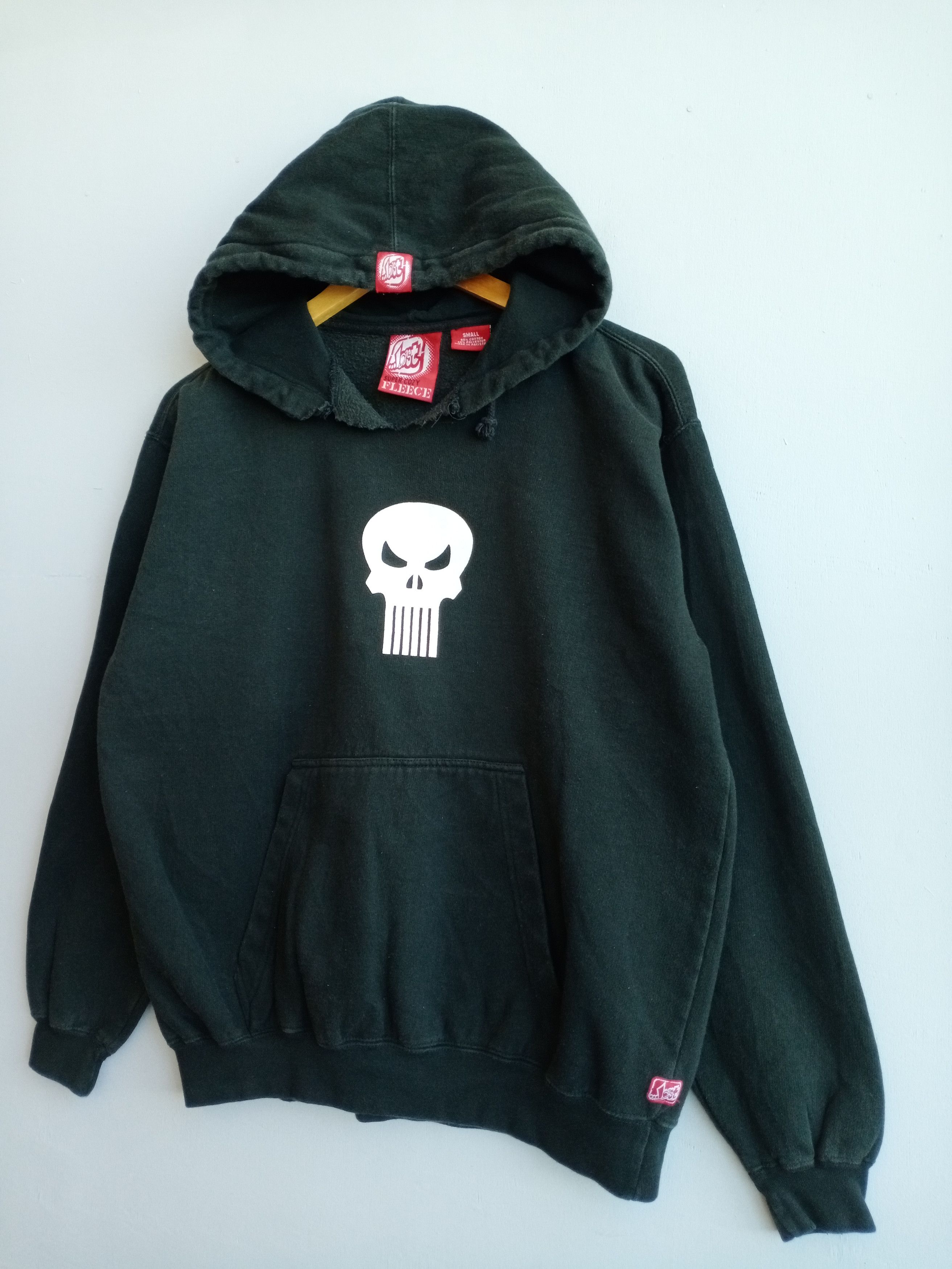 Lost Enterprises 💥RARE💥Vintage 90s Lost Skateboarding Skull Hooded Size US M / EU 48-50 / 2 - 3 Thumbnail
