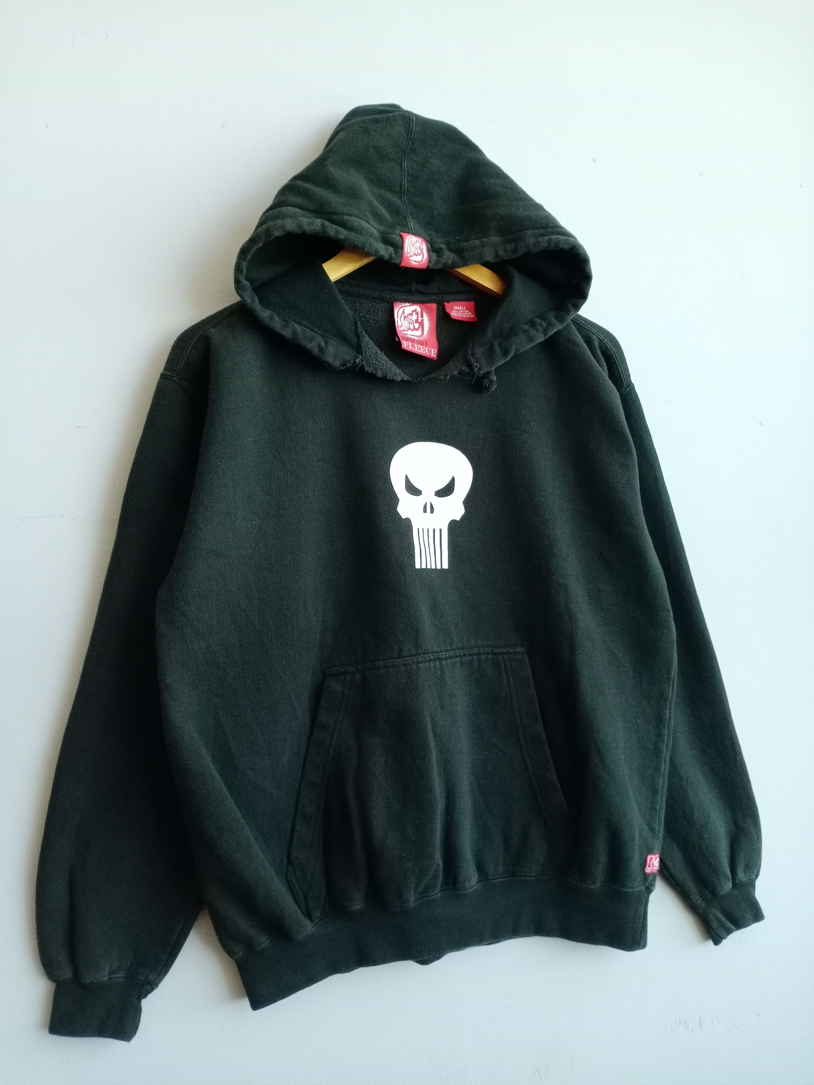 Lost Enterprises 💥RARE💥Vintage 90s Lost Skateboarding Skull Hooded Size US M / EU 48-50 / 2 - 2 Thumbnail