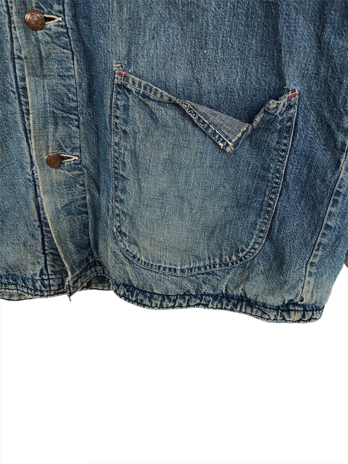 Carhartt Vintage 60s 🇺🇸 Wool Blanket Lining Worker Denim Carhatt Size US L / EU 52-54 / 3 - 6 Thumbnail