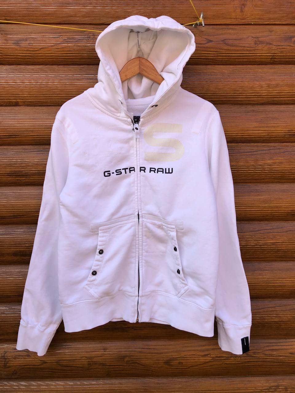 G-Star × Vintage Vintage G-Star Raw Hoodie y2k Size US M / EU 48-50 / 2 - 1 Thumbnail