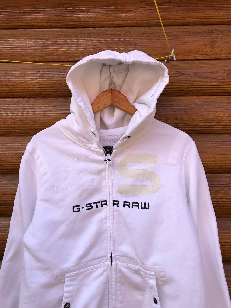G-Star × Vintage Vintage G-Star Raw Hoodie y2k Size US M / EU 48-50 / 2 - 3 Thumbnail