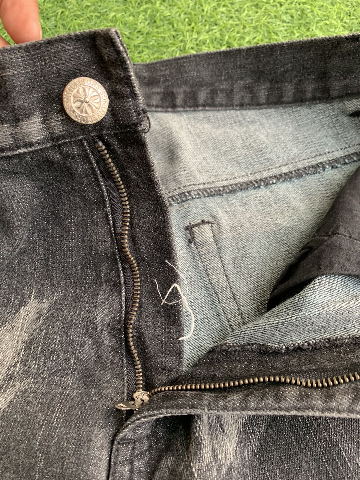 Japanese Brand Japanese Brand Berning-Sho Distressed Awesome Design Size US 30 / EU 46 - 13 Thumbnail