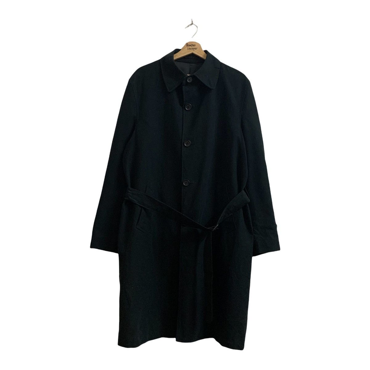 Avant Garde × Yohji Yamamoto Yohji Yamamoto Signature Belted Long ...