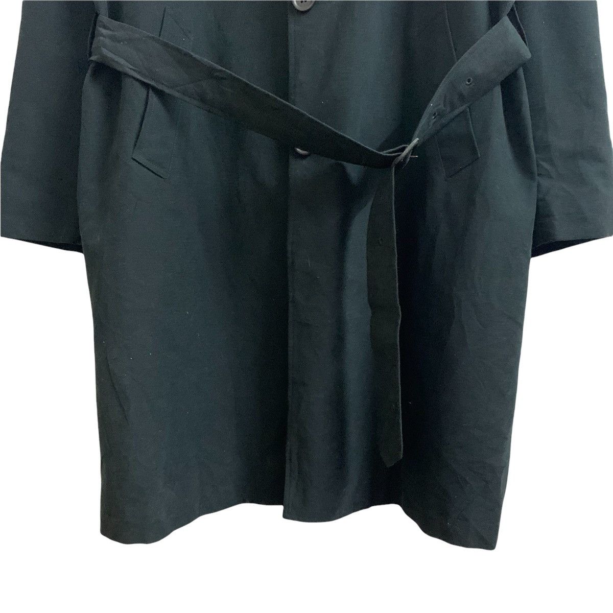 Yohji Yamamoto Yohji Yamamoto Signature Belted Long Jacket Size US L / EU 52-54 / 3 - 8 Thumbnail