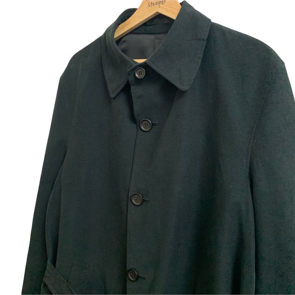 Yohji Yamamoto Yohji Yamamoto Signature Belted Long Jacket Size US L / EU 52-54 / 3 - 9 Thumbnail