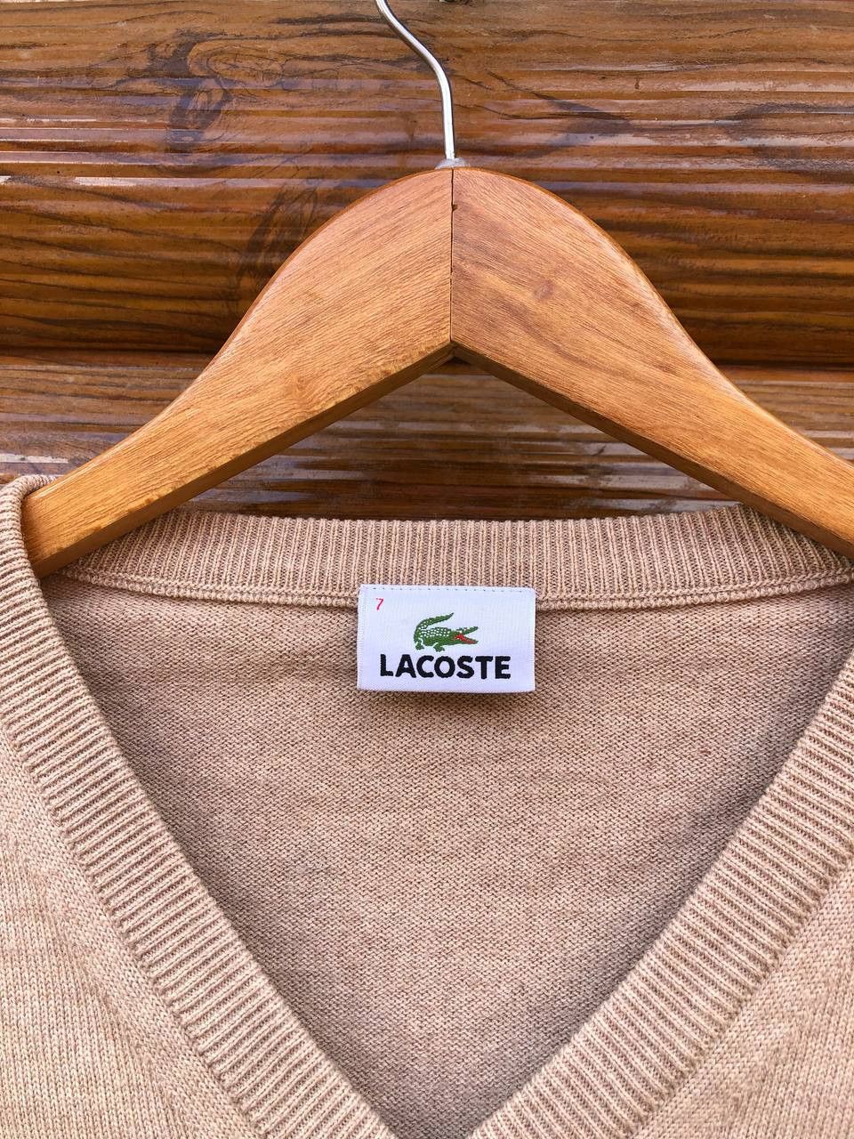 Lacoste Vintage Lacoste Sweater Size US XL / EU 56 / 4 - 5 Thumbnail