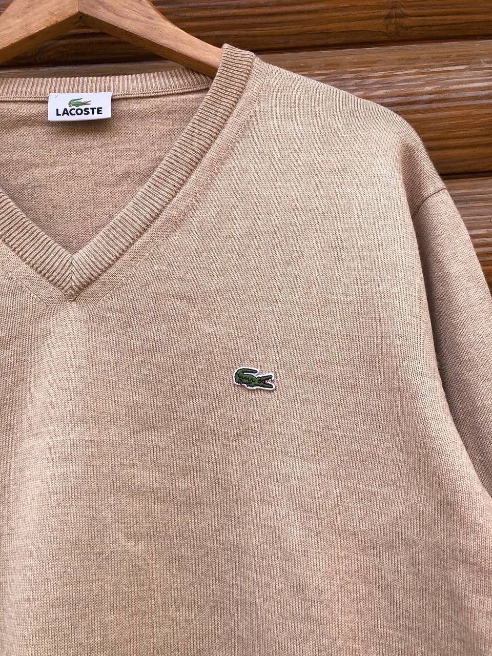 Lacoste Vintage Lacoste Sweater Size US XL / EU 56 / 4 - 4 Thumbnail