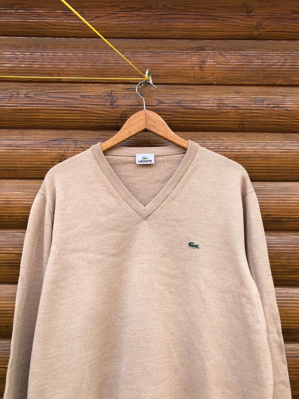 Lacoste Vintage Lacoste Sweater Size US XL / EU 56 / 4 - 2 Thumbnail