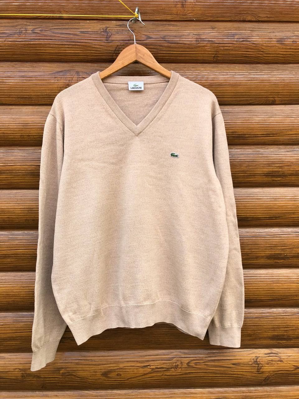 Lacoste Vintage Lacoste Sweater Size US XL / EU 56 / 4 - 1 Thumbnail