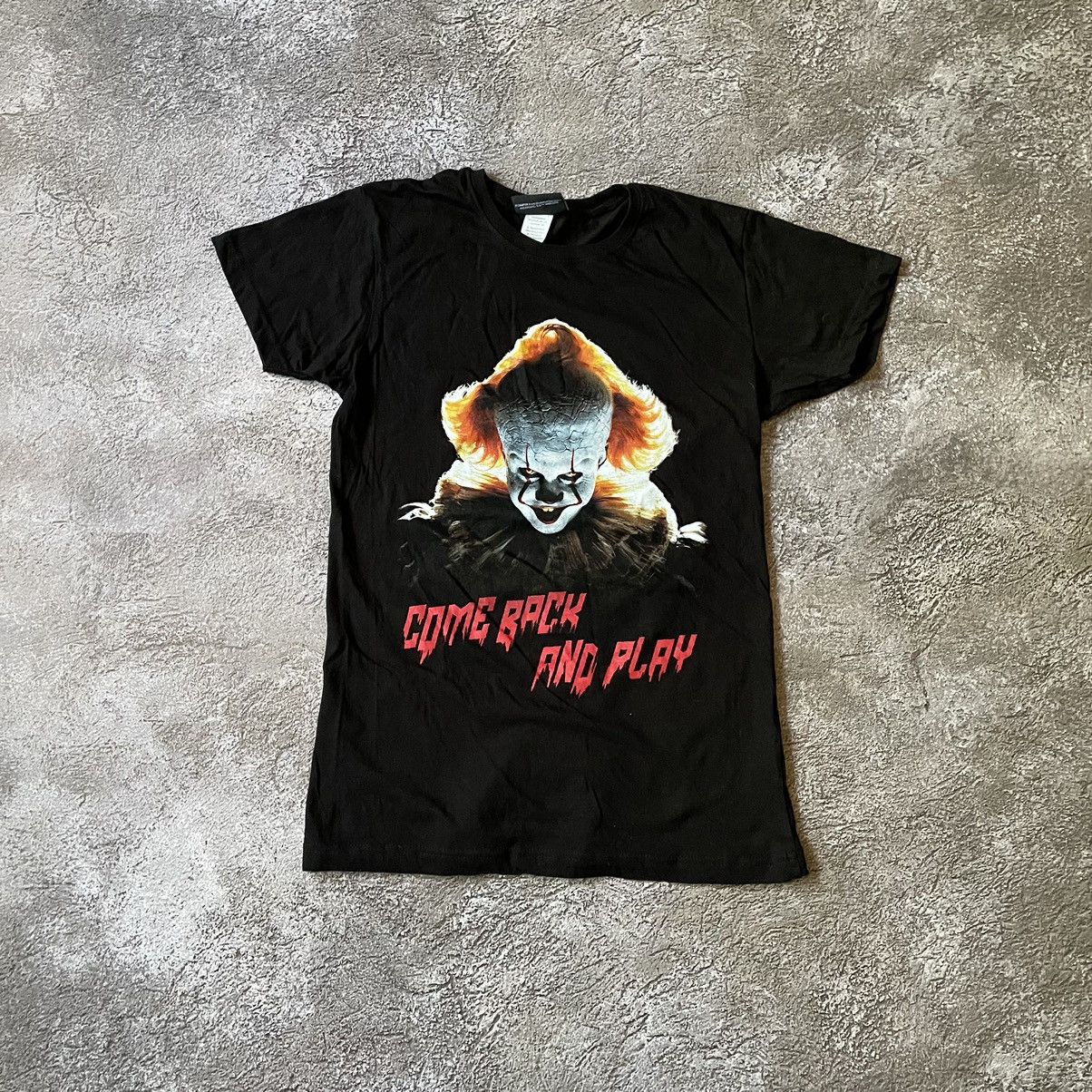 Vintage Vintage Y2K Graphic Tee Clown Horror Streetwear Punk Faded S Size US S / EU 44-46 / 1 - 2 Thumbnail