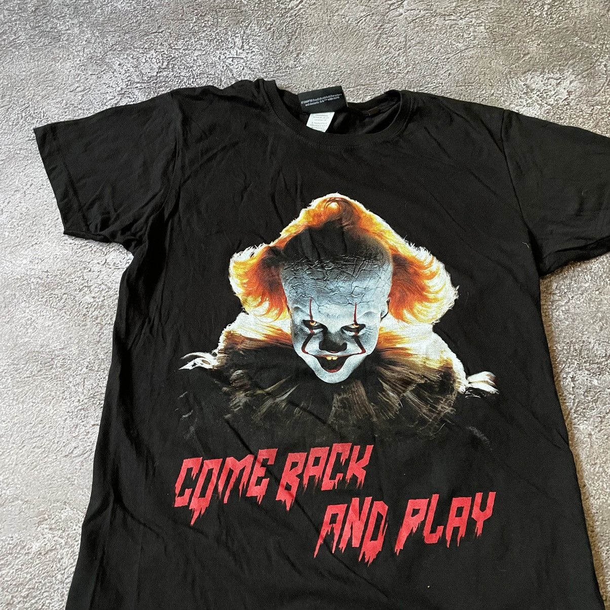 Vintage Vintage Y2K Graphic Tee Clown Horror Streetwear Punk Faded S Size US S / EU 44-46 / 1 - 5 Thumbnail