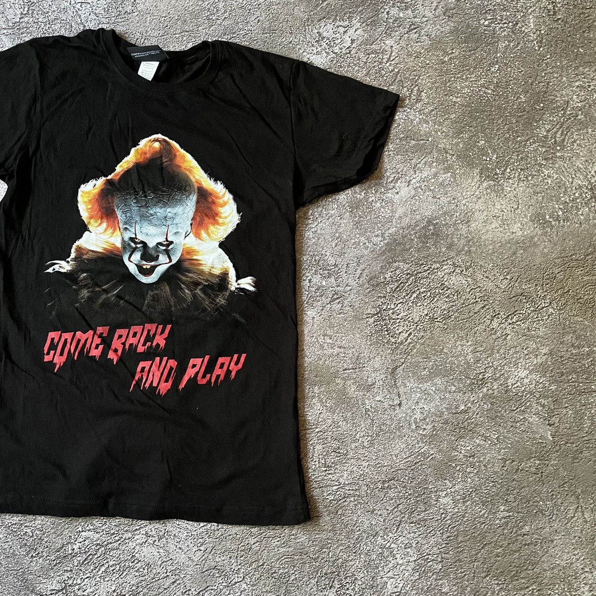 Vintage Vintage Y2K Graphic Tee Clown Horror Streetwear Punk Faded S Size US S / EU 44-46 / 1 - 3 Thumbnail