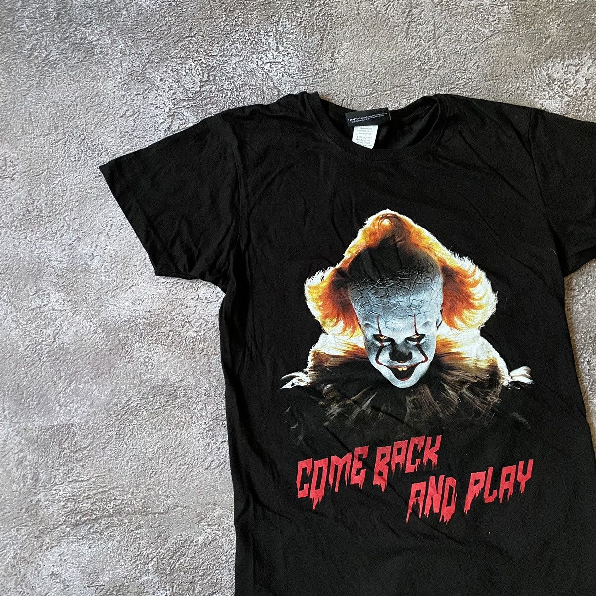 Vintage Vintage Y2K Graphic Tee Clown Horror Streetwear Punk Faded S Size US S / EU 44-46 / 1 - 4 Thumbnail