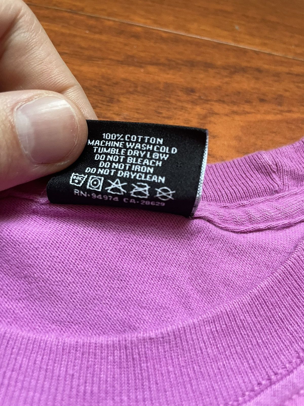 Vintage Purple Stussy vintage shirt large Size US L / EU 52-54 / 3 - 4 Preview