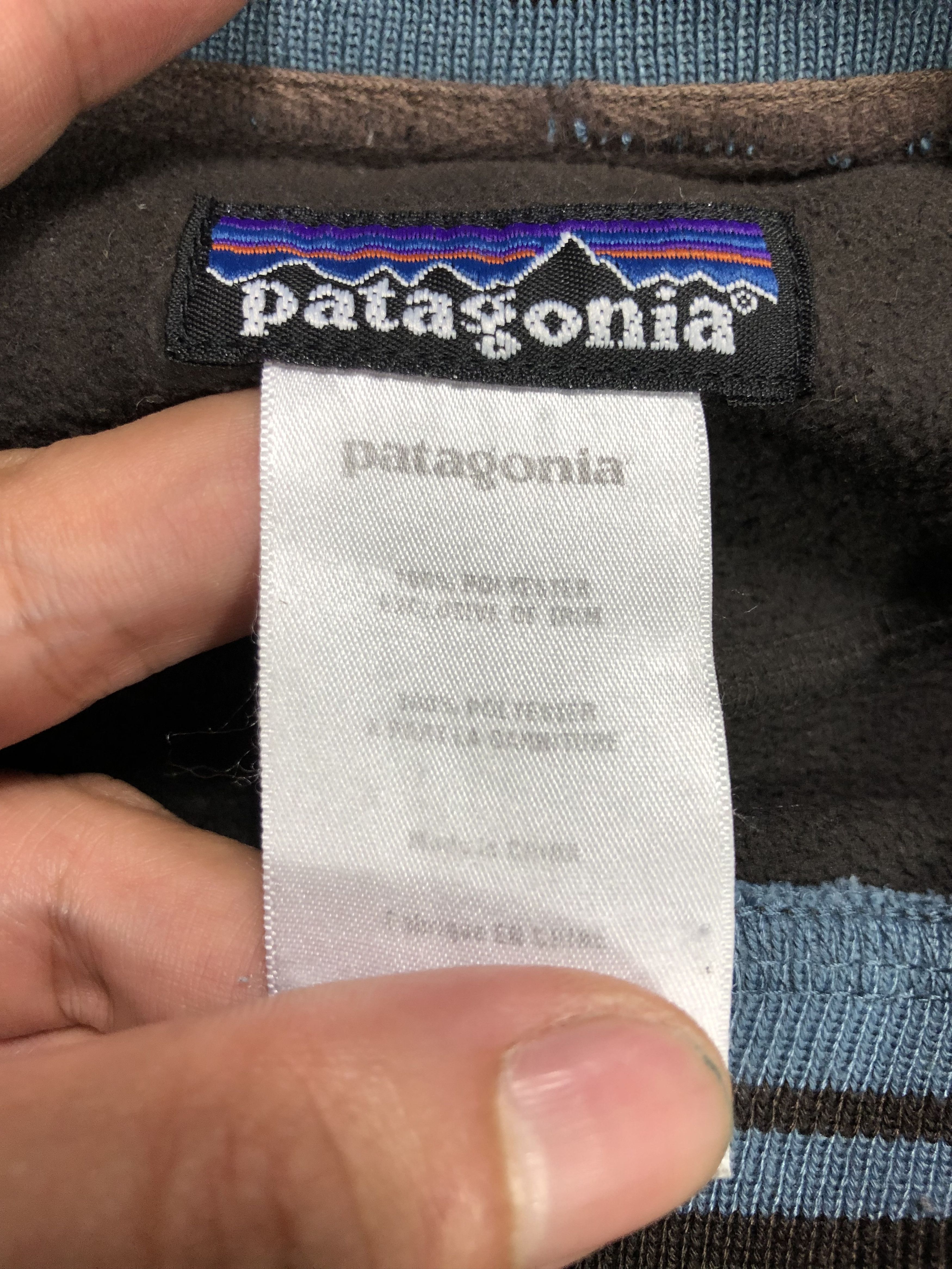 Patagonia VINTAGE PATAGONIA FLEECE PULLOVER SWEATER RELAXED Size US L / EU 52-54 / 3 - 5 Thumbnail