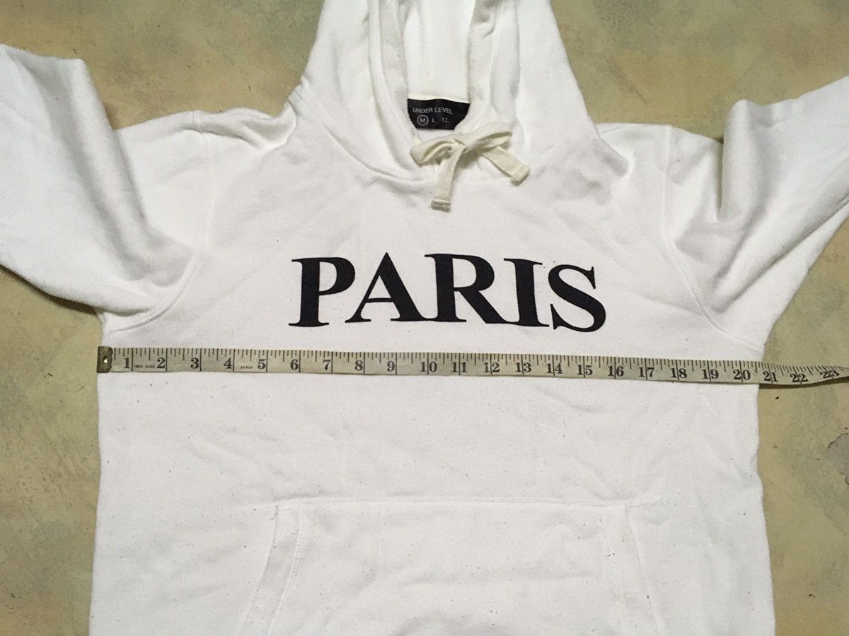 Japanese Brand Japanese Brand Under Level Paris Printed Hoodie Size US M / EU 48-50 / 2 - 6 Thumbnail