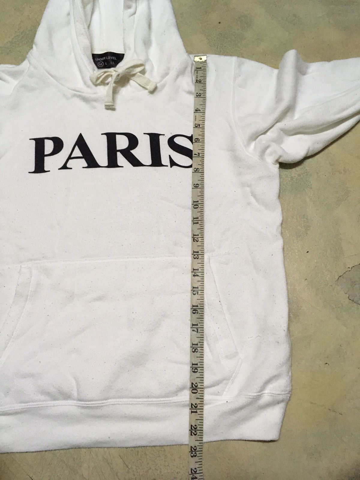 Japanese Brand Japanese Brand Under Level Paris Printed Hoodie Size US M / EU 48-50 / 2 - 8 Thumbnail