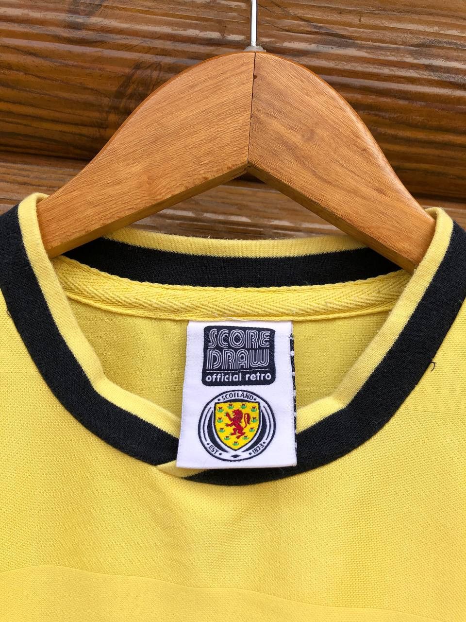 Vintage Score Draw Retro Scotland Vintage football soccer jersey Size US S / EU 44-46 / 1 - 5 Thumbnail