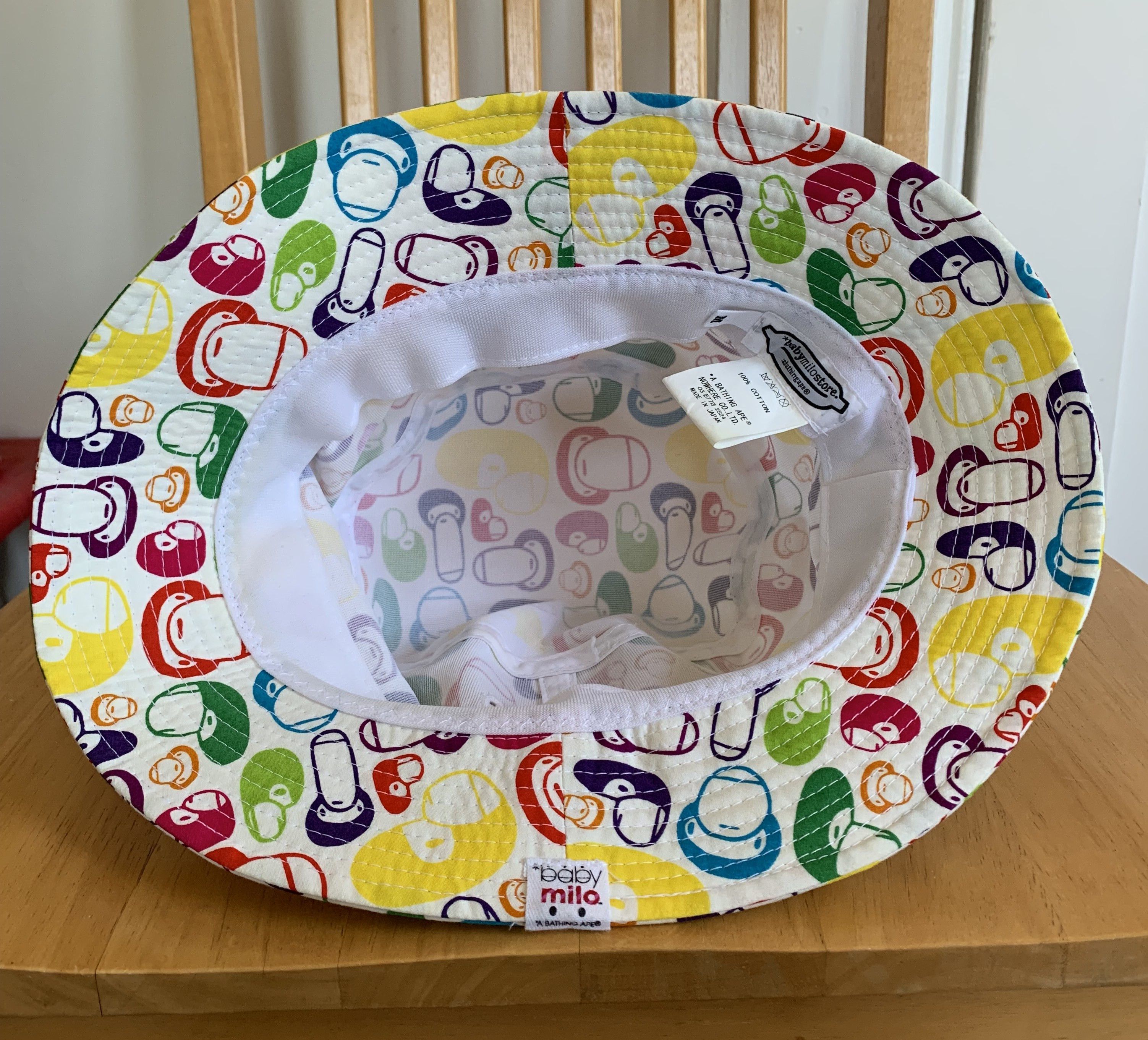Bape F/W 2005 Bape Baby Milo Crazy Camo Bucket Hat Size ONE SIZE - 7 Thumbnail