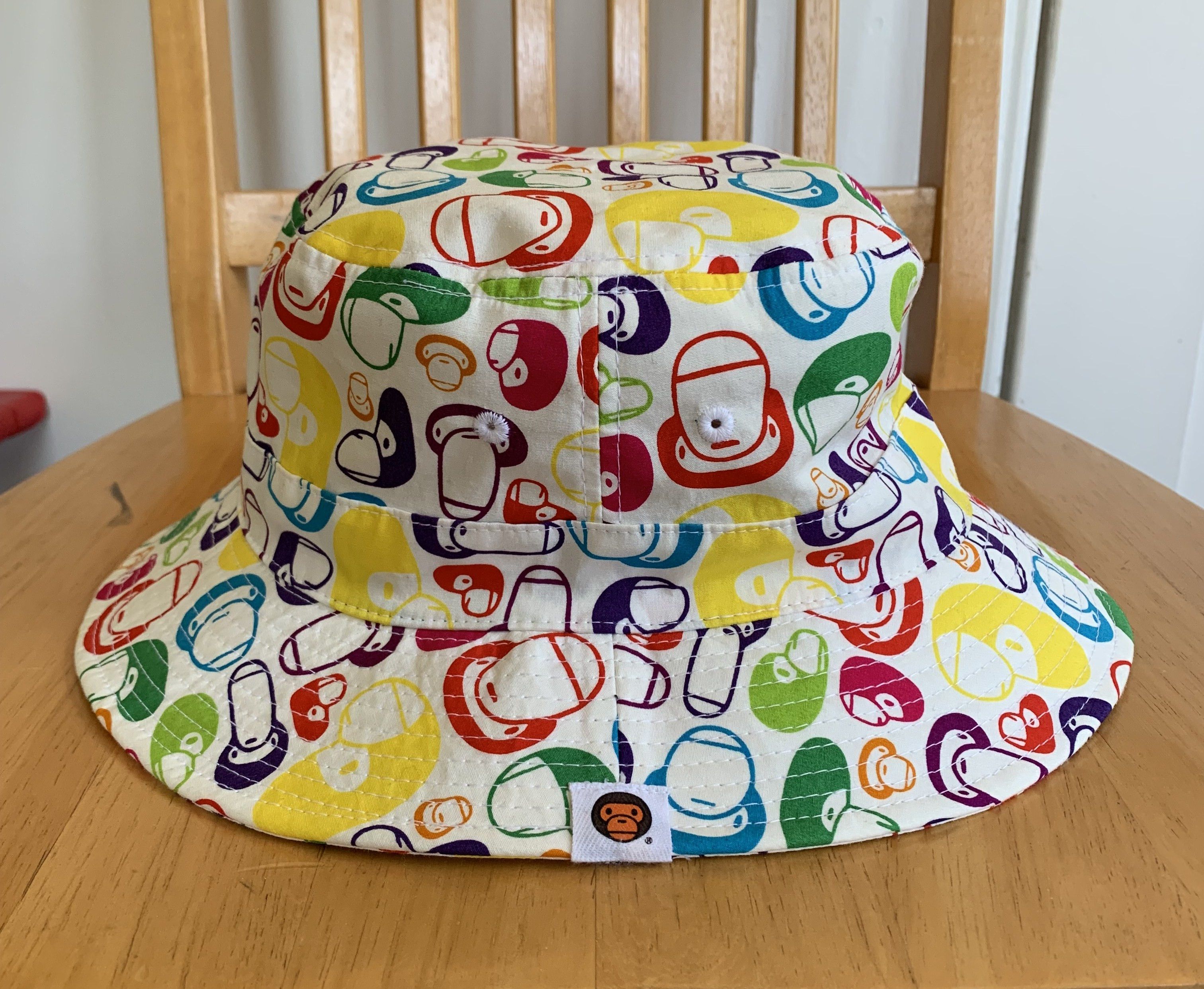 Bape F/W 2005 Bape Baby Milo Crazy Camo Bucket Hat Size ONE SIZE - 4 Thumbnail