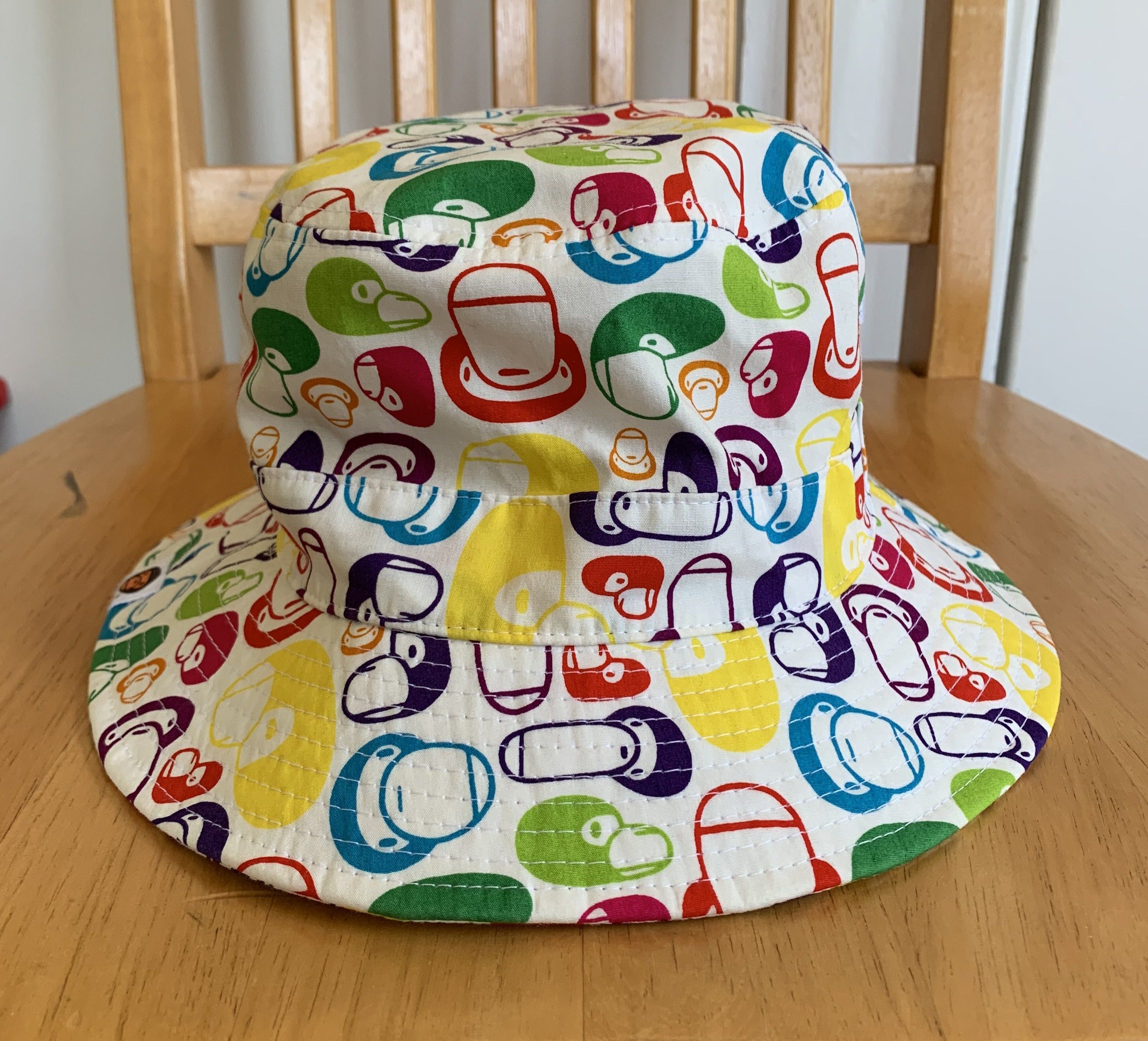 Bape F/W 2005 Bape Baby Milo Crazy Camo Bucket Hat Size ONE SIZE - 3 Thumbnail