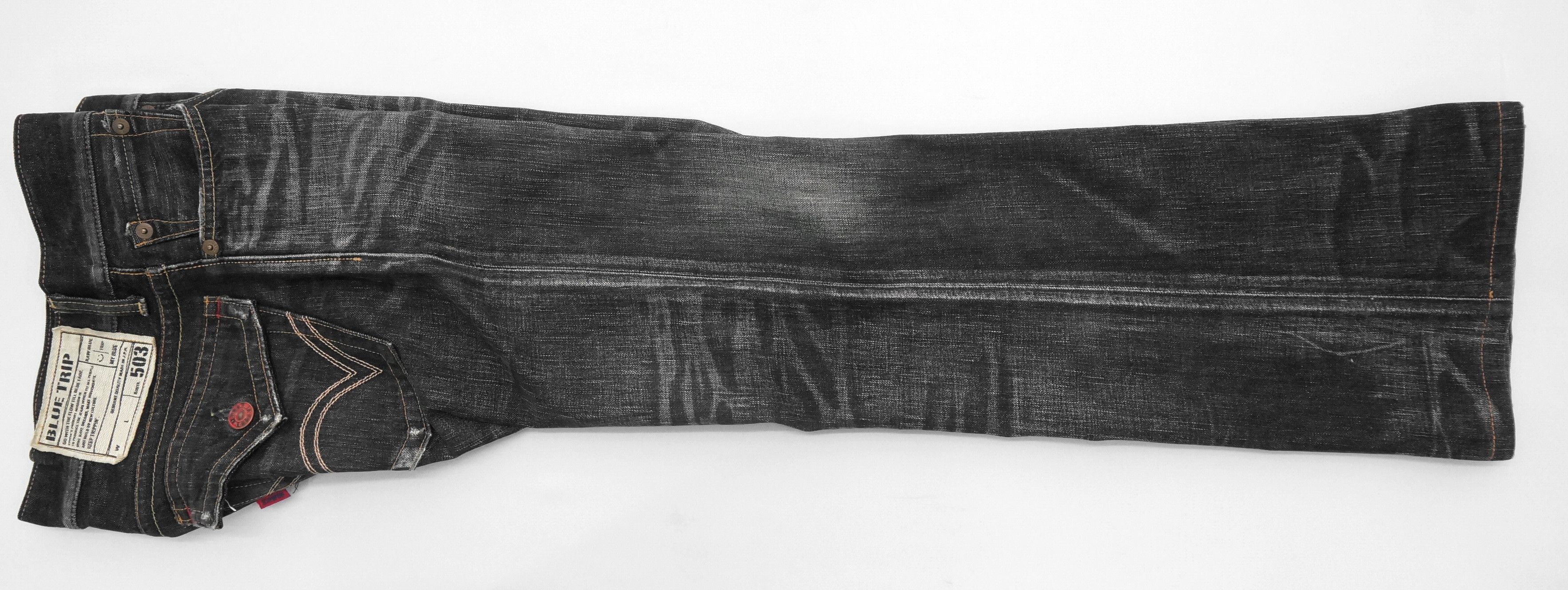 Edwin 🔥RARE🔥 VINTAGE EDWIN BLUETRIP 503 FLARED JEANS Size US 30 / EU 46 - 11 Thumbnail