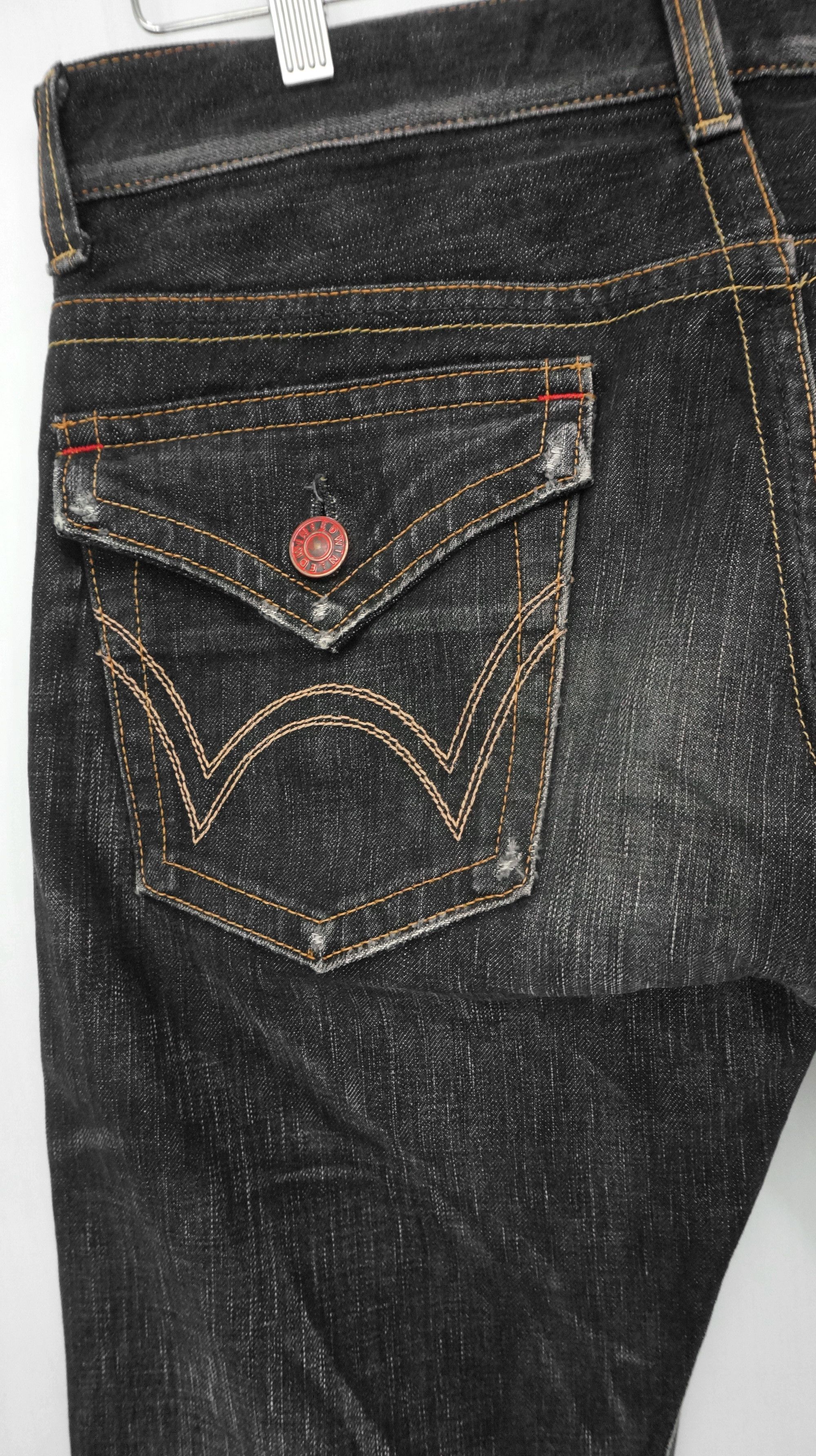 Edwin 🔥RARE🔥 VINTAGE EDWIN BLUETRIP 503 FLARED JEANS Size US 30 / EU 46 - 8 Thumbnail