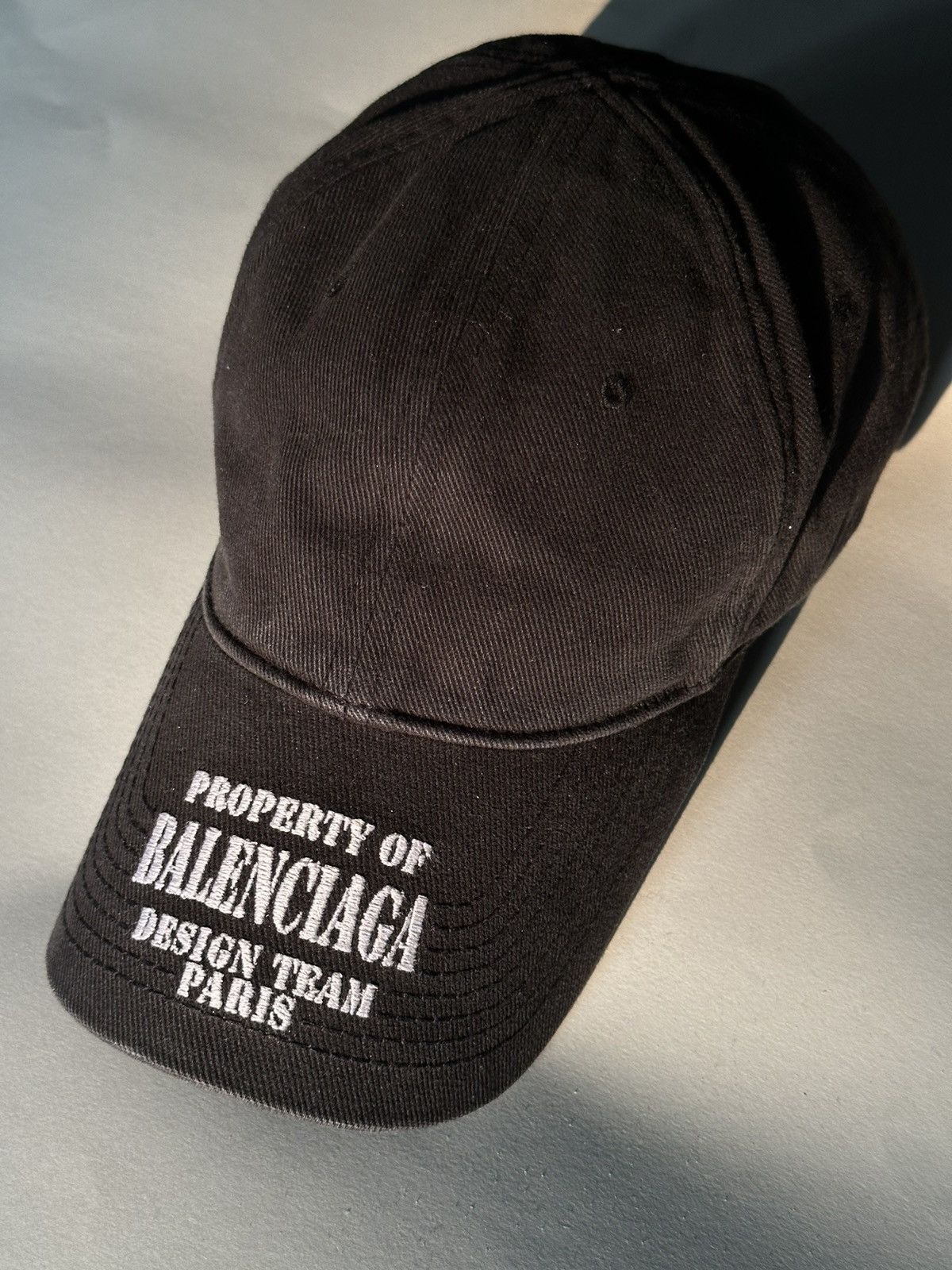 Balenciaga Balenciaga 'Property of Design Team Paris' Cap Hat