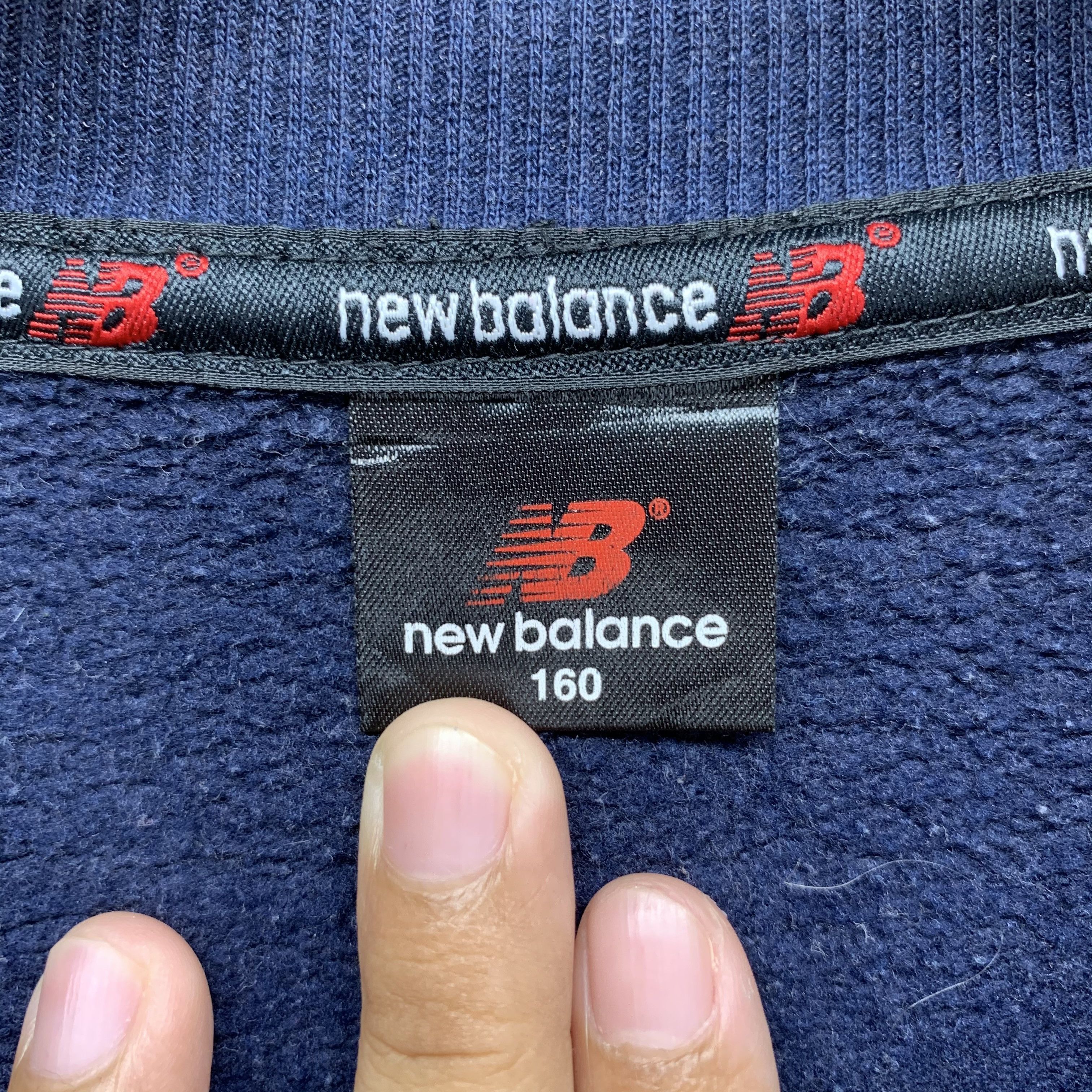 New Balance New Balance Big Logo Crew Neck Sweatshirt #2991-112 Size US S / EU 44-46 / 1 - 5 Thumbnail