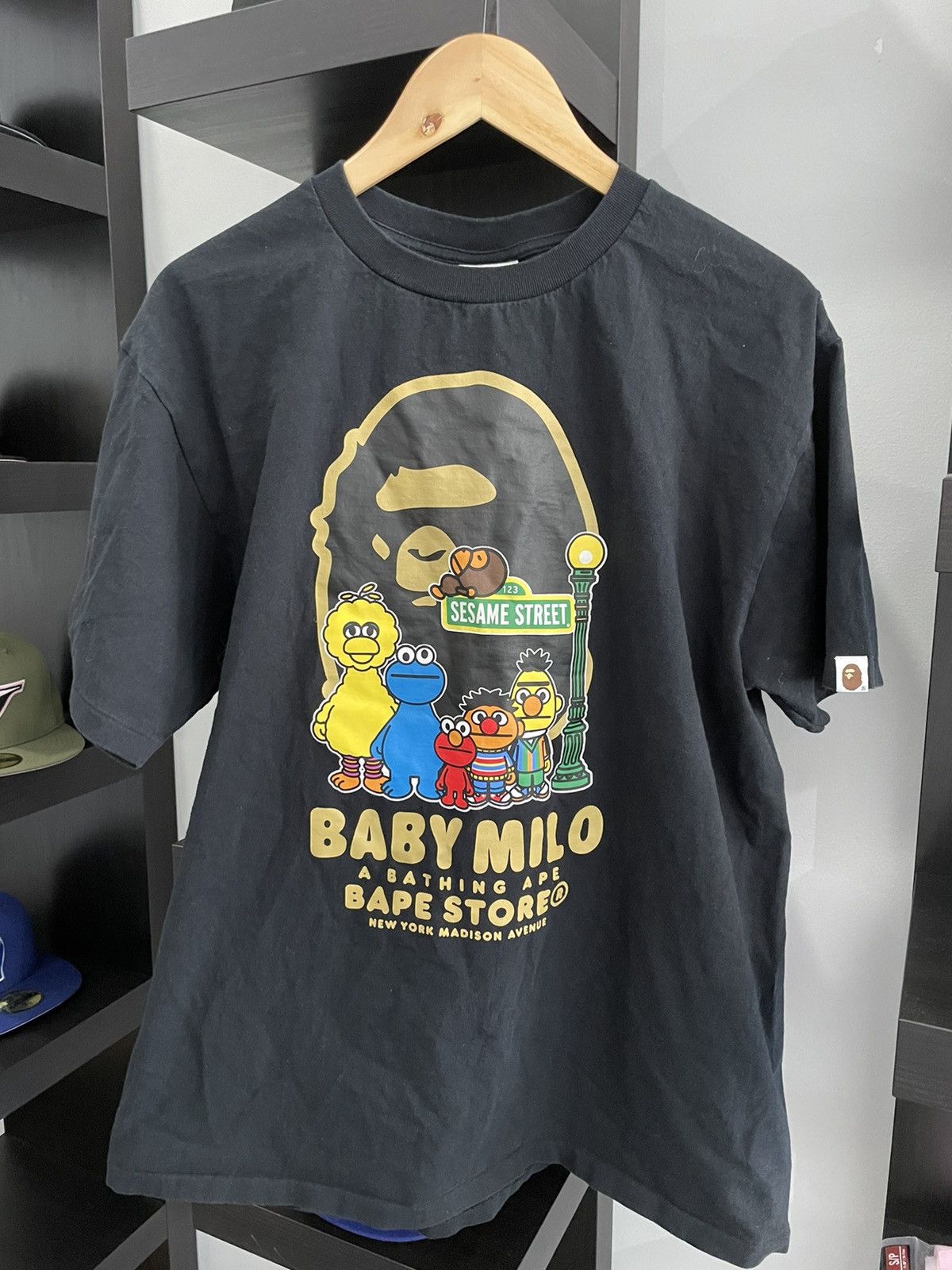 Bape Baby Milo Sesame Street Tee | Grailed